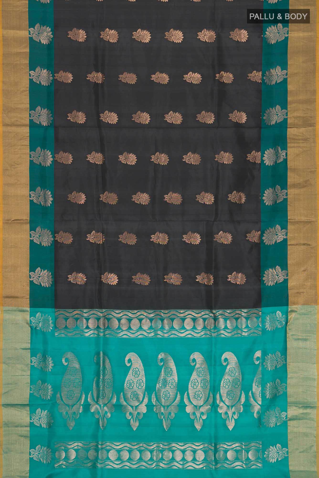 Black Soft Silk Saree