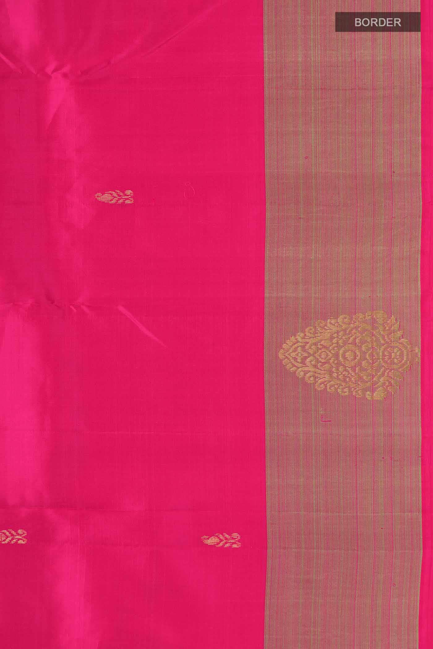 Pink Kanchipuram Silk Saree