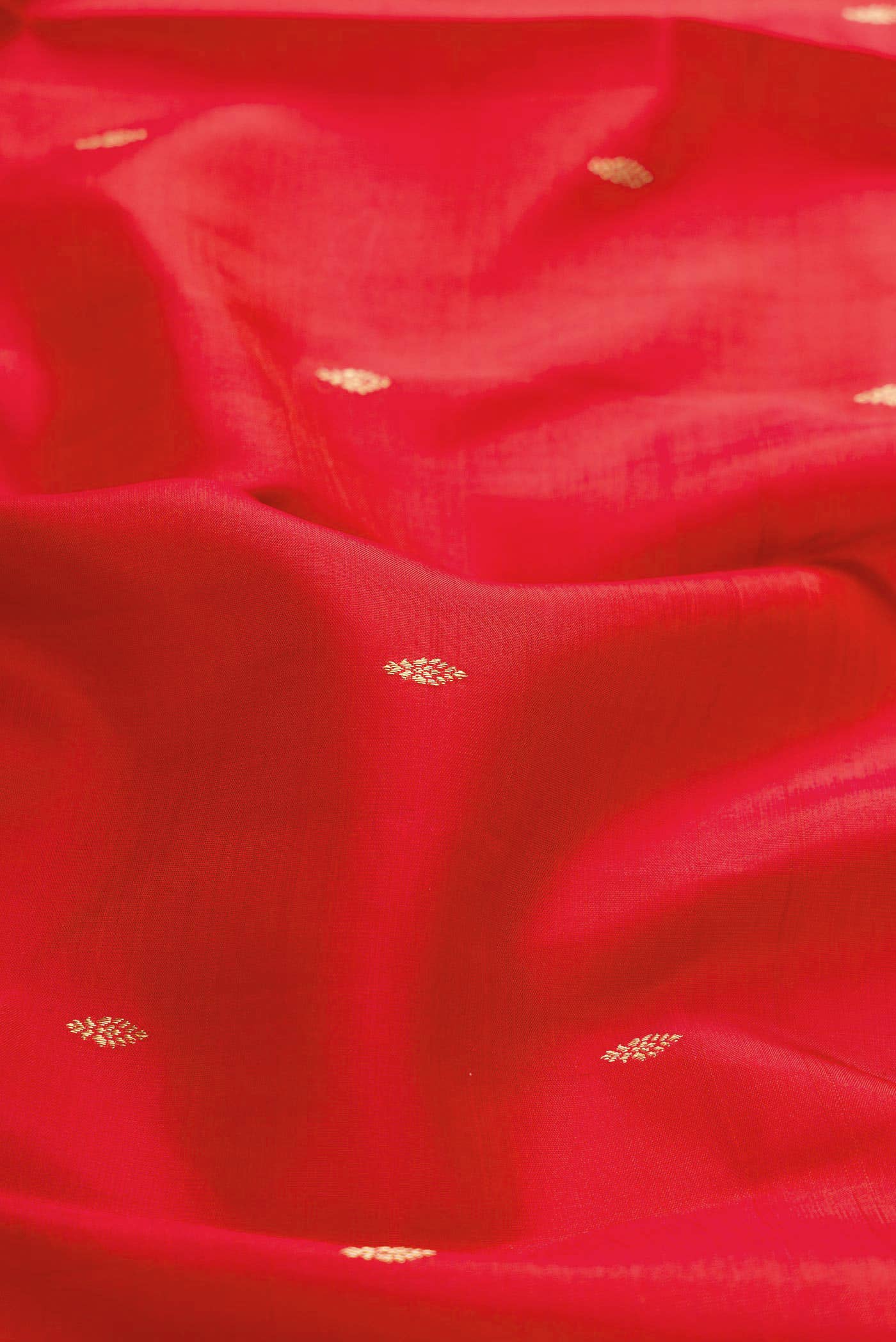 Orange Dual Tone Kanchipuram Silk Saree