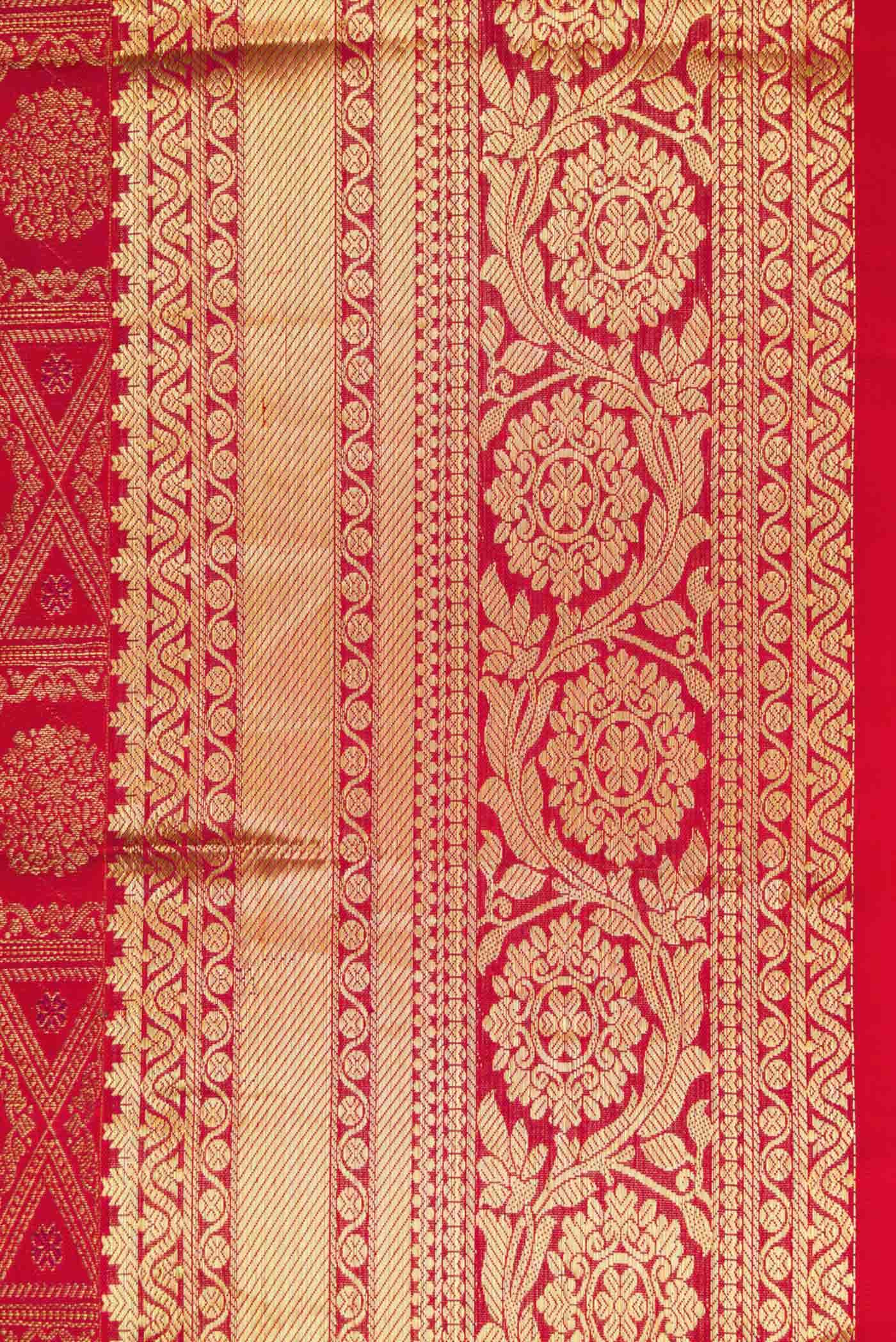 Red Kanchipuram Silk Saree