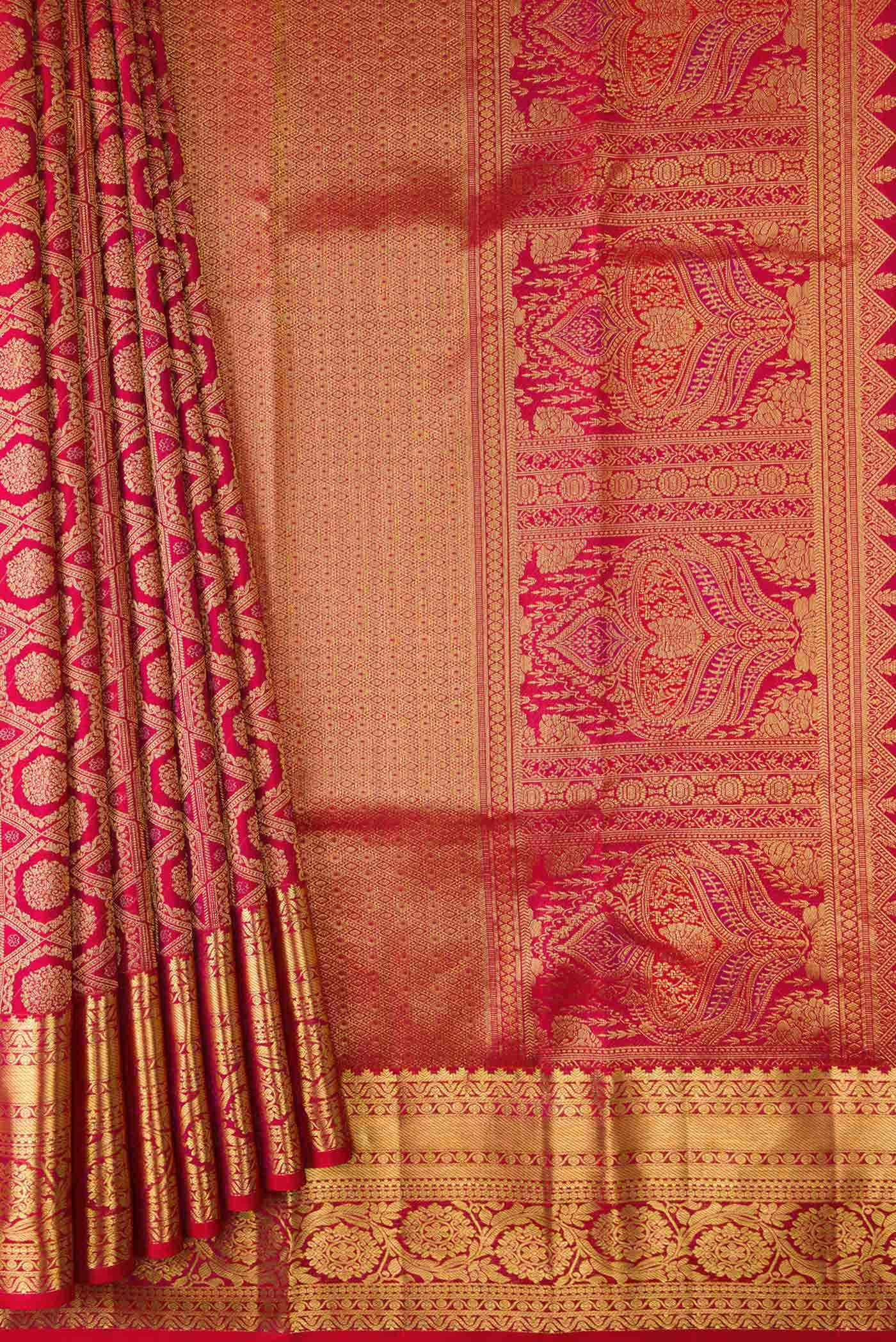 Red Kanchipuram Silk Saree