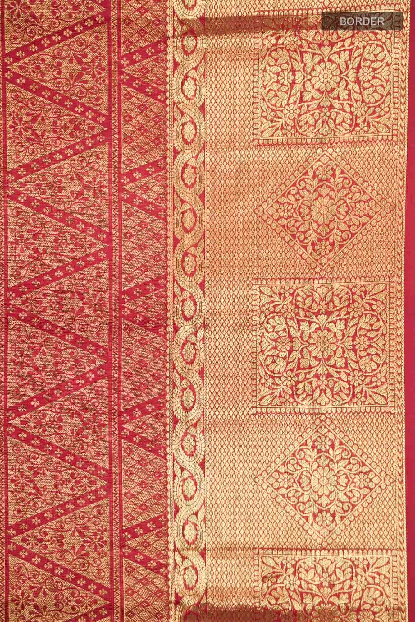 Red Kanchipuram Silk Saree