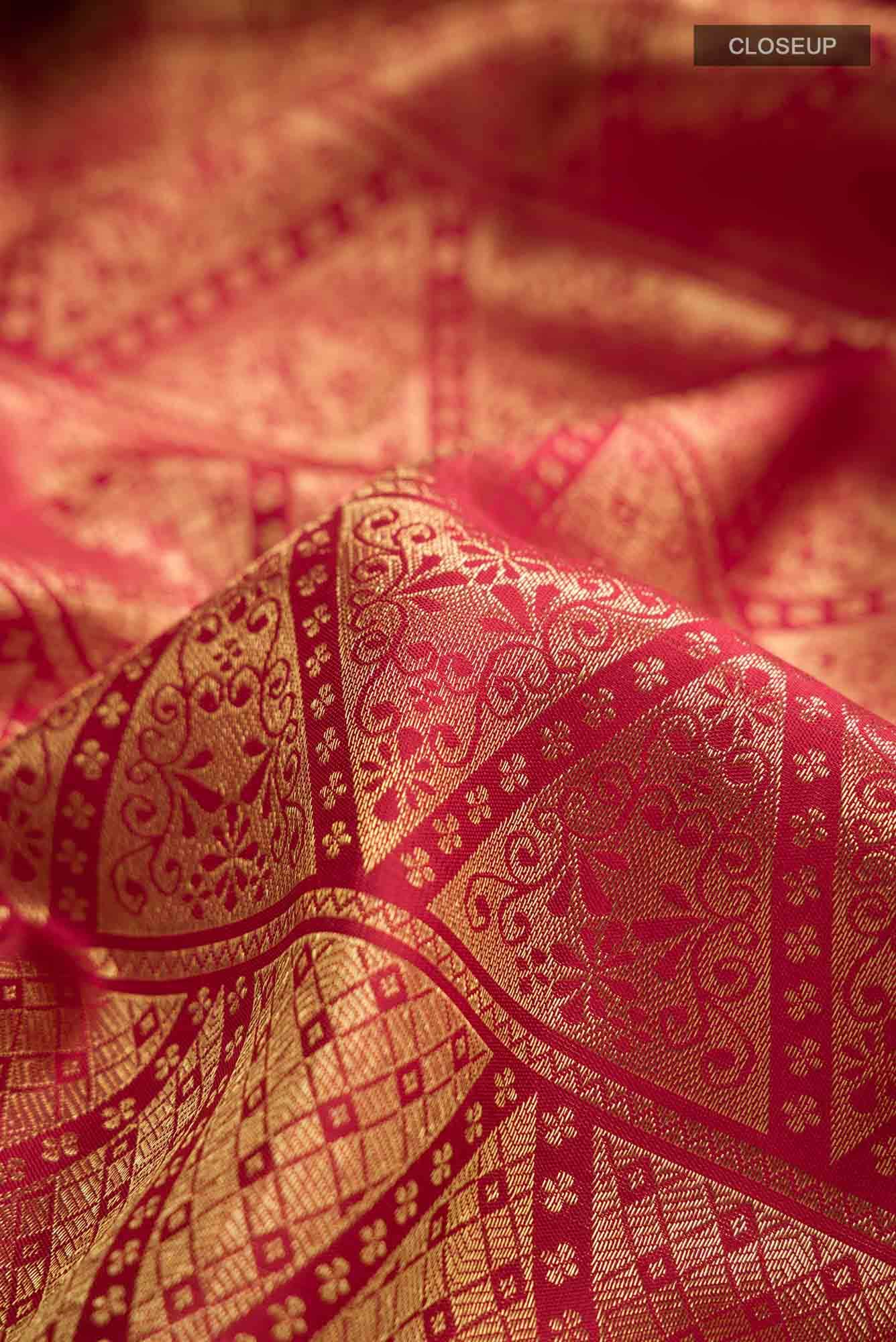 Red Kanchipuram Silk Saree