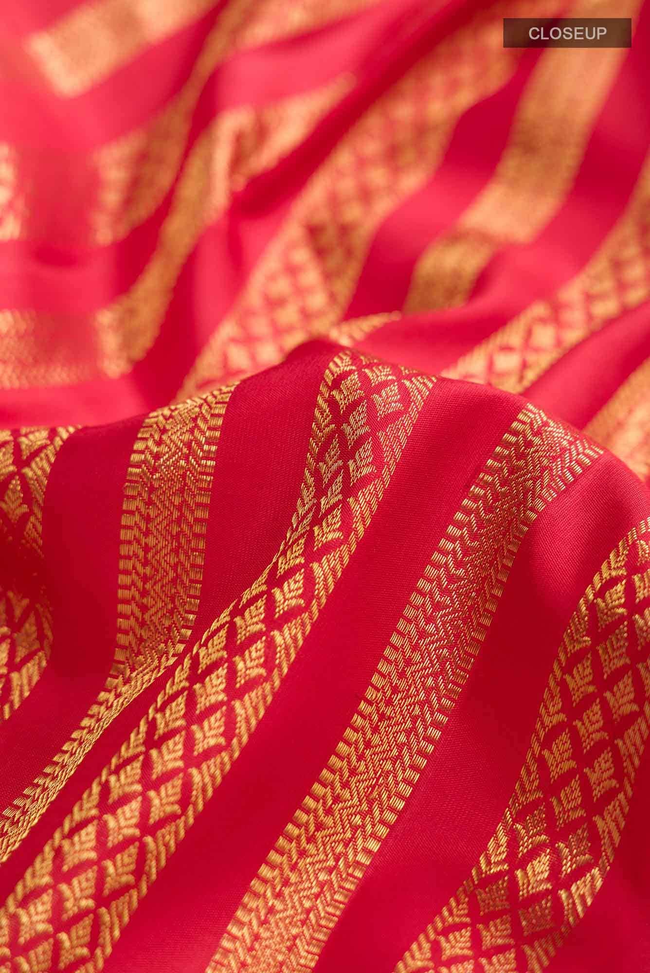 Red Kanchipuram Silk Saree
