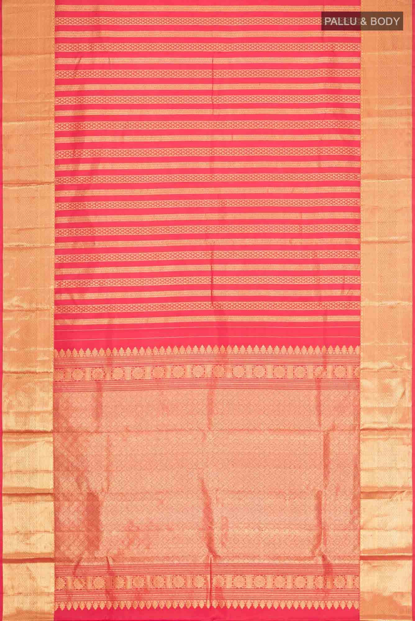 Red Kanchipuram Silk Saree