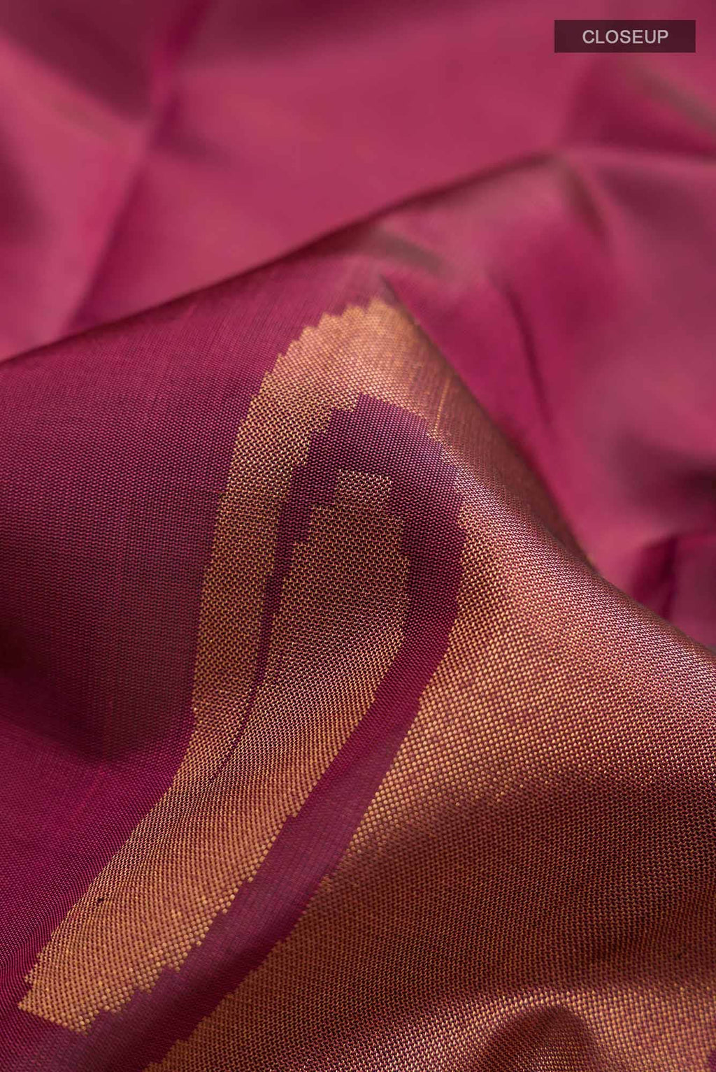 Pink Kanchipuram Silk Saree