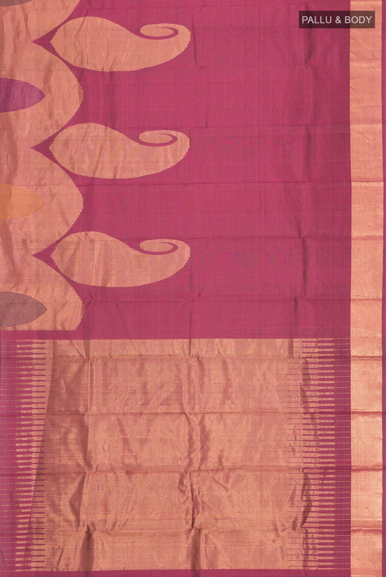Pink Kanchipuram Silk Saree