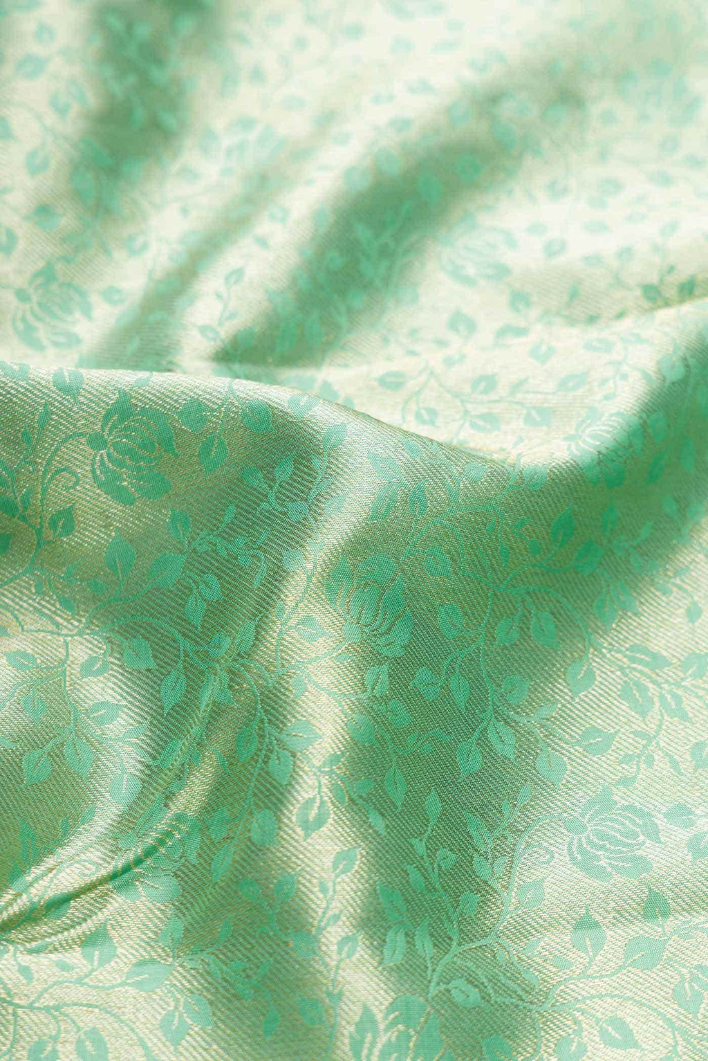 Light Green Kanchipuram Silk Saree