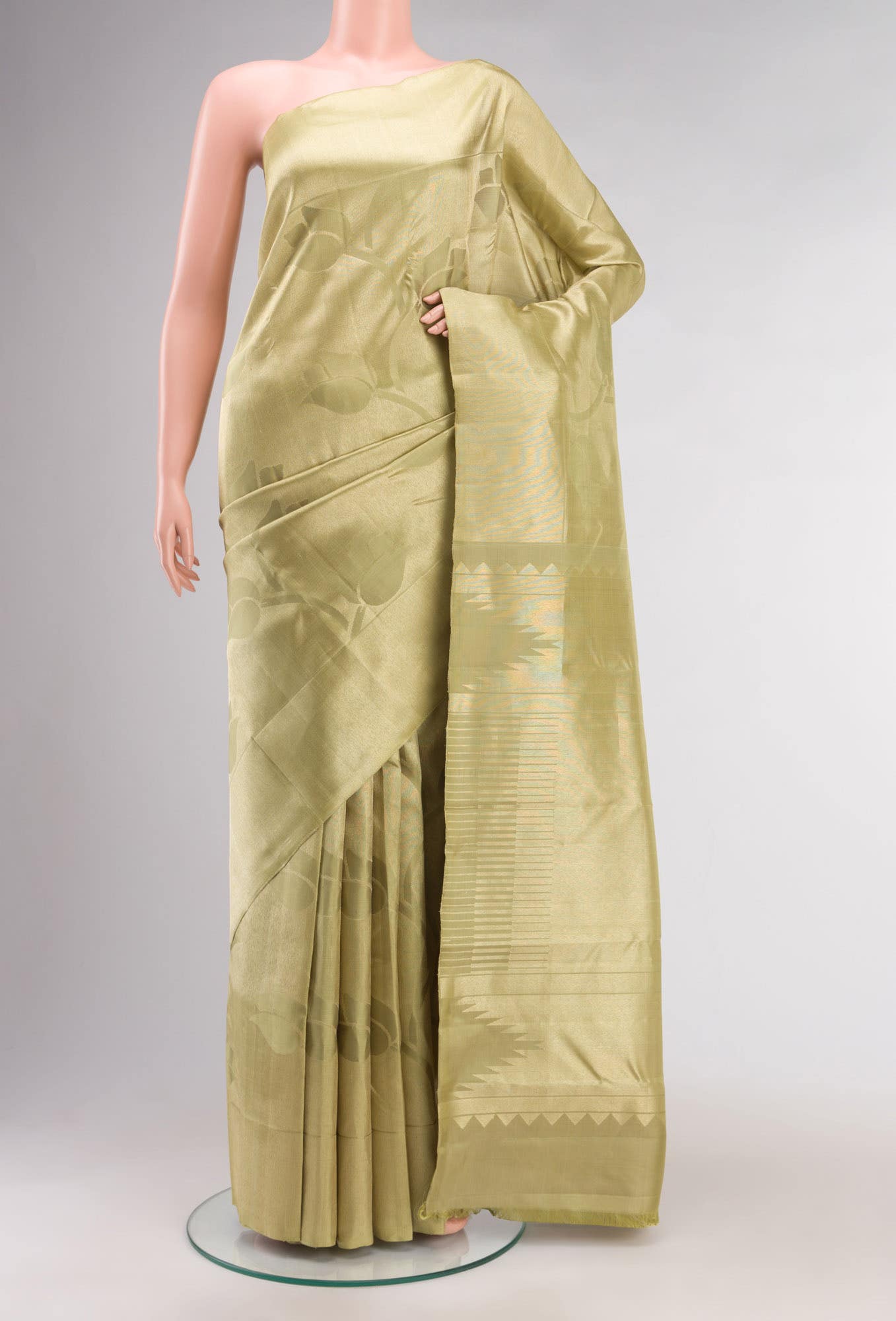 Green Kanchipuram Silk Saree