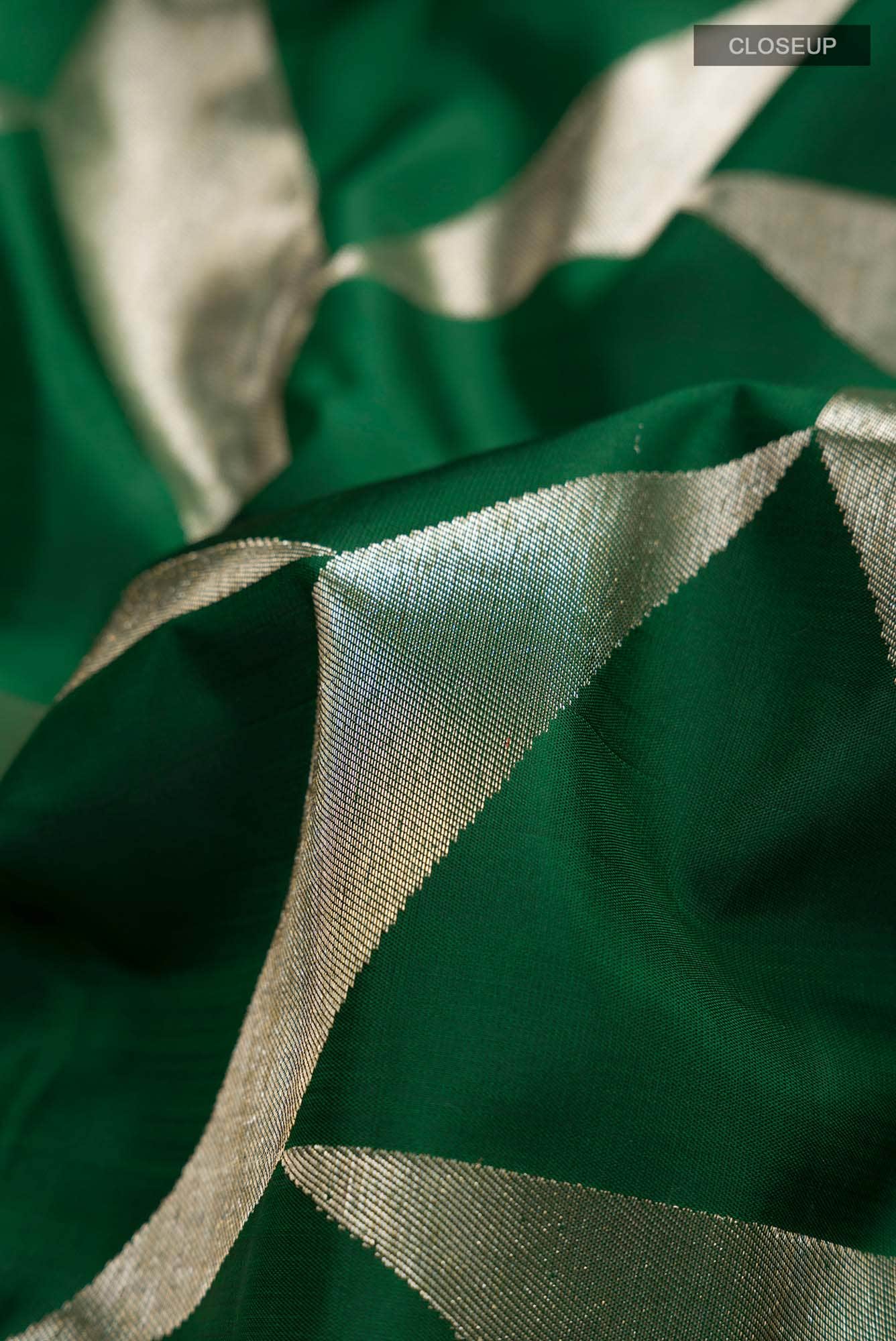 Green Kanchipuram Silk Saree