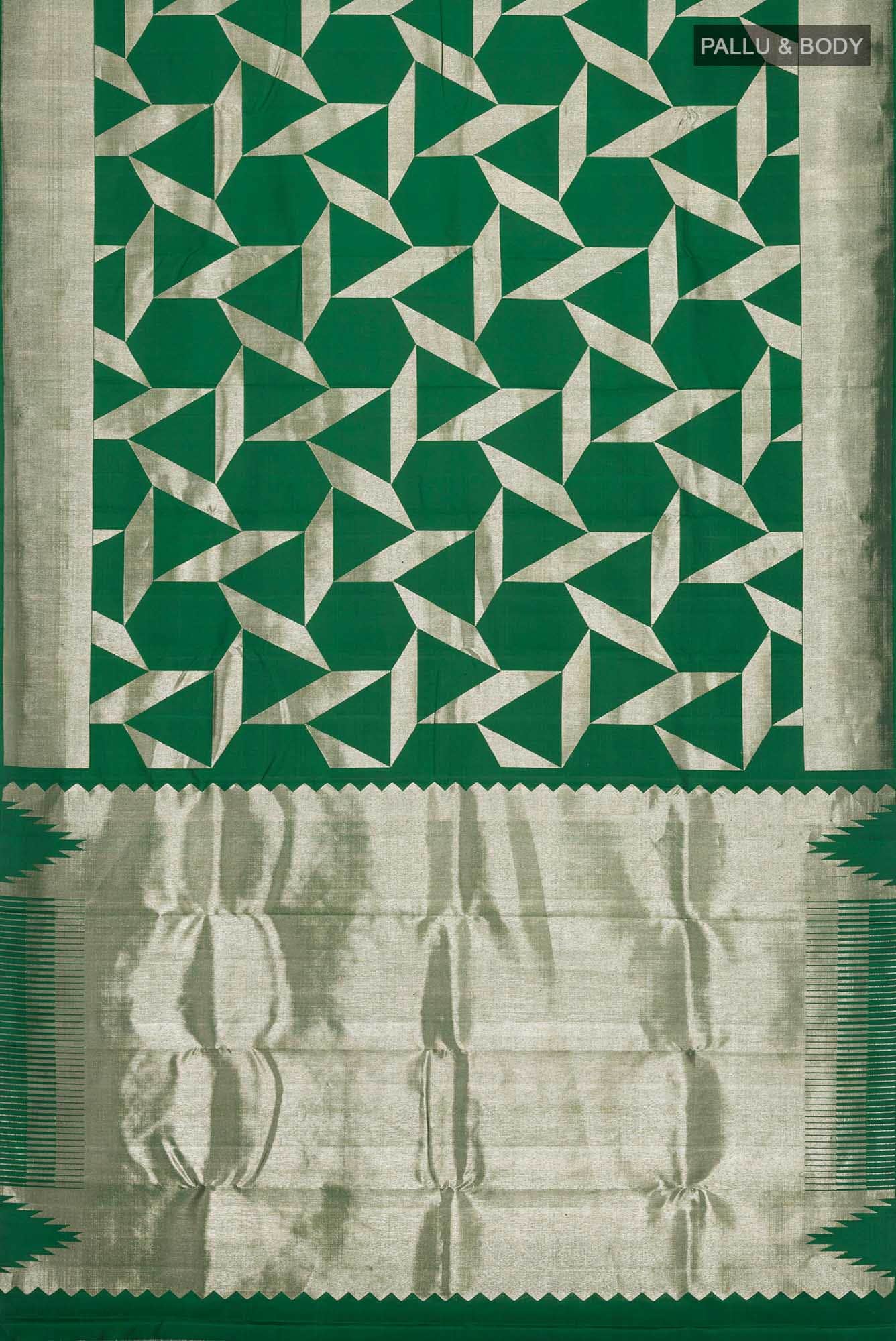 Green Kanchipuram Silk Saree