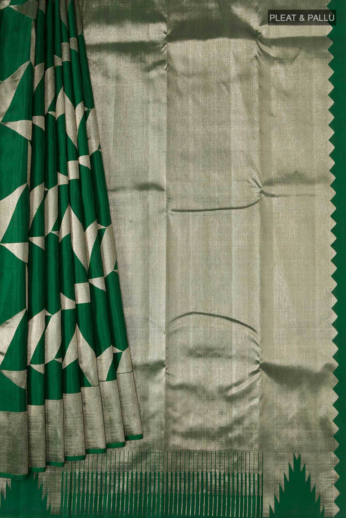 Green Kanchipuram Silk Saree