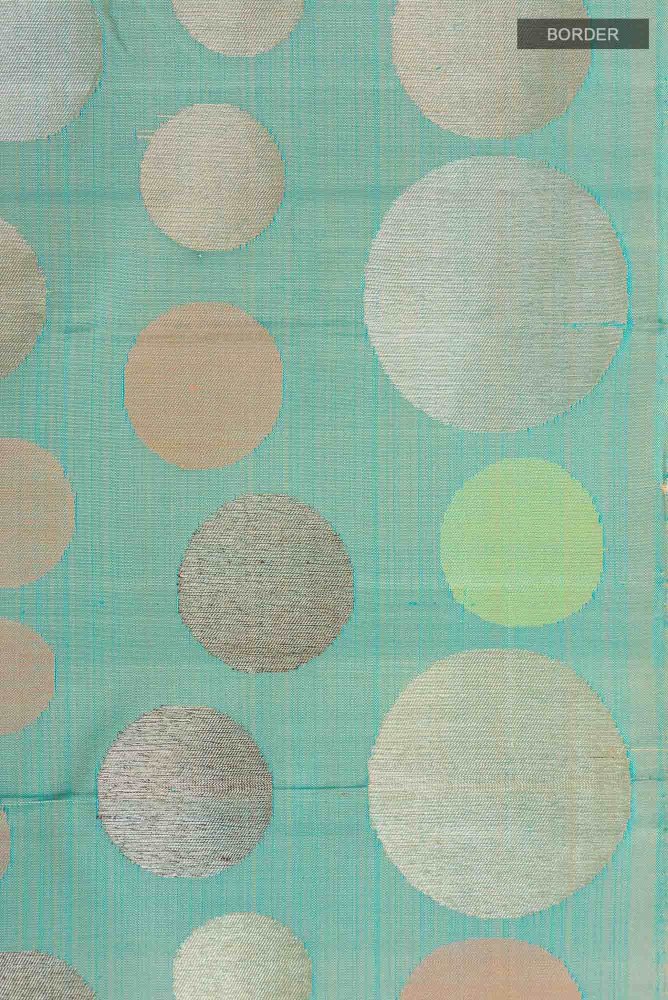 Blue Kanchipuram Silk Saree