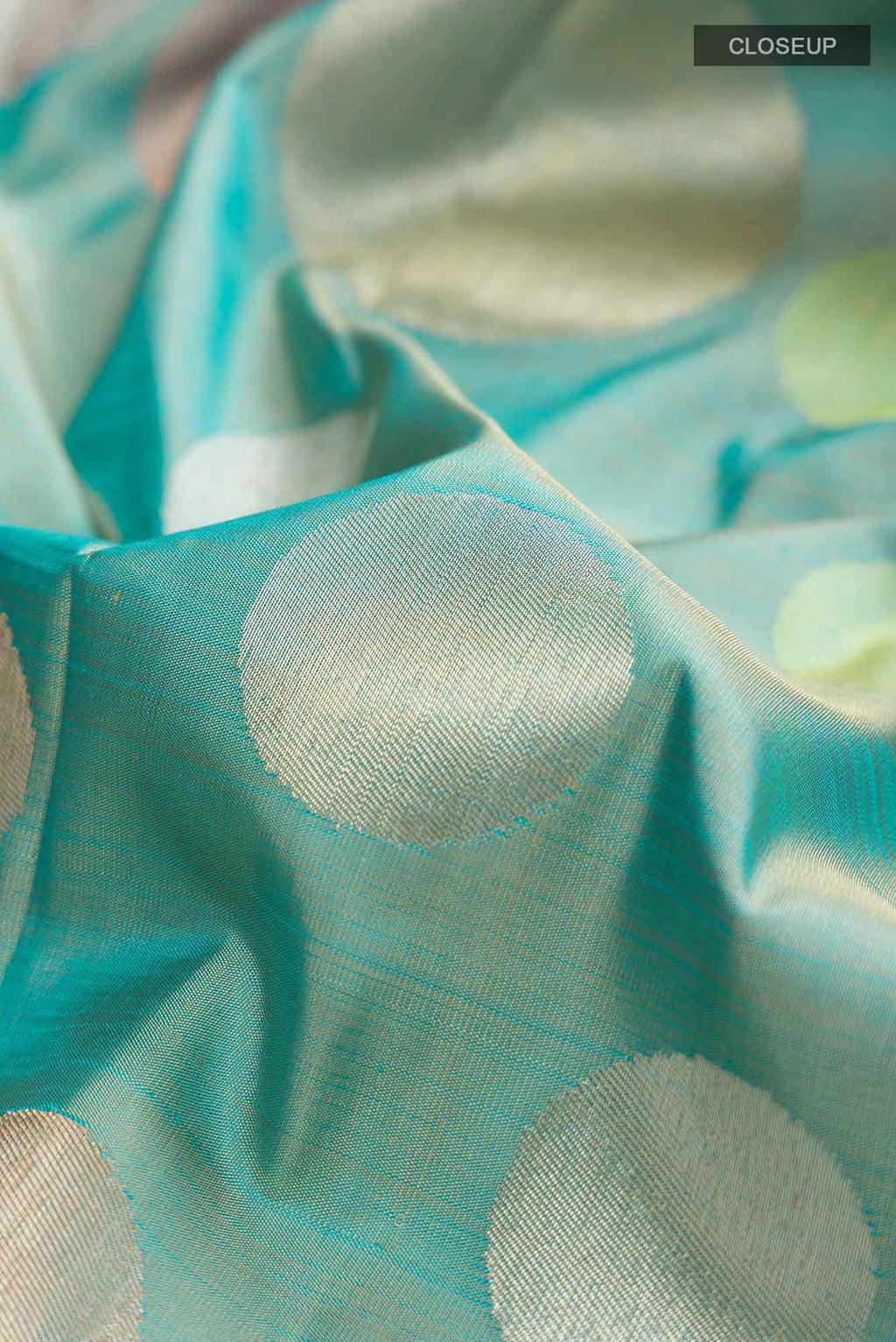 Blue Kanchipuram Silk Saree