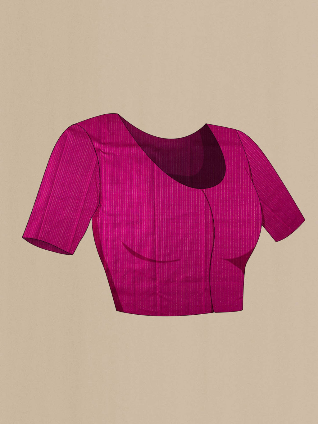 Purple Kanchipuram Silk Saree