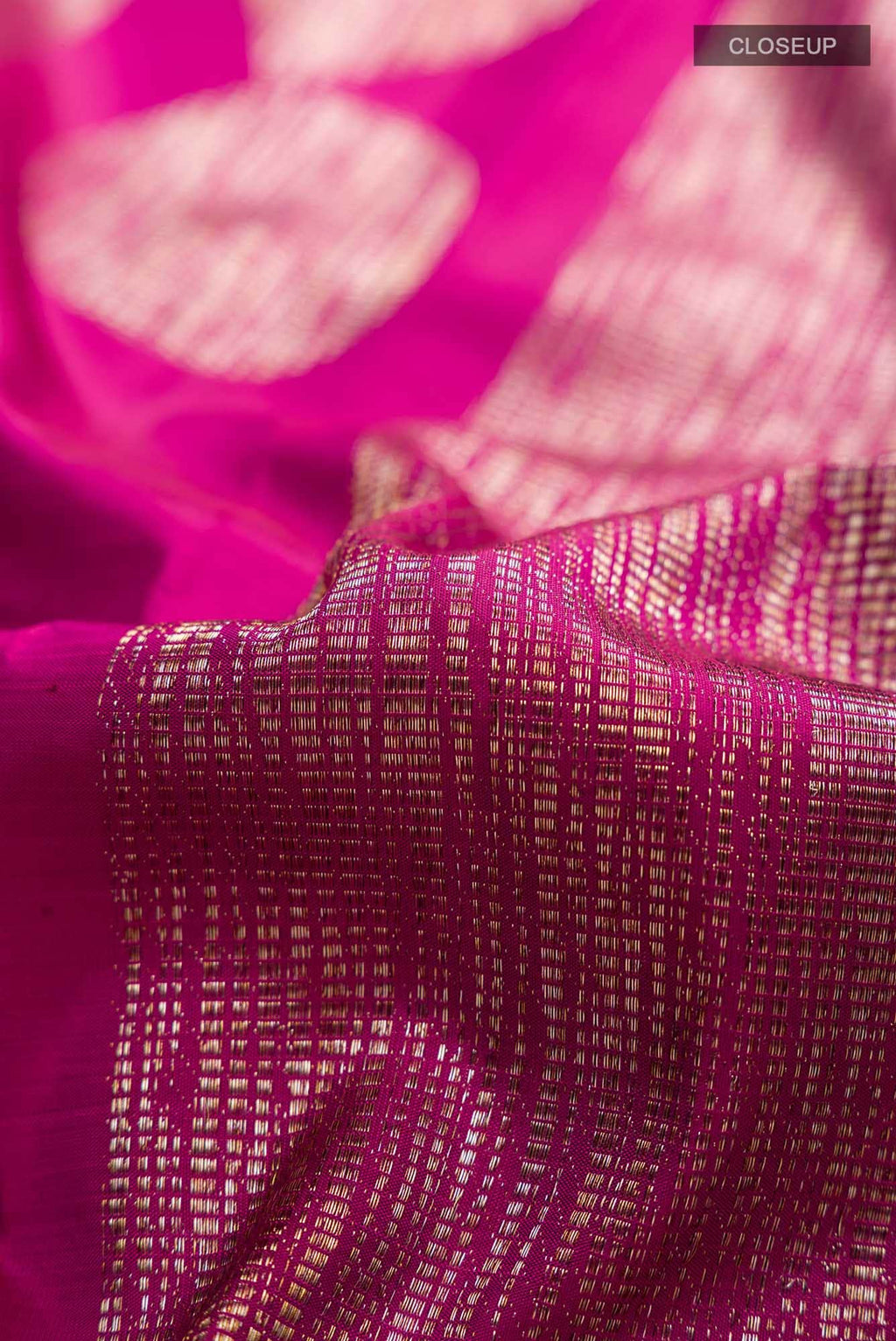 Purple Kanchipuram Silk Saree