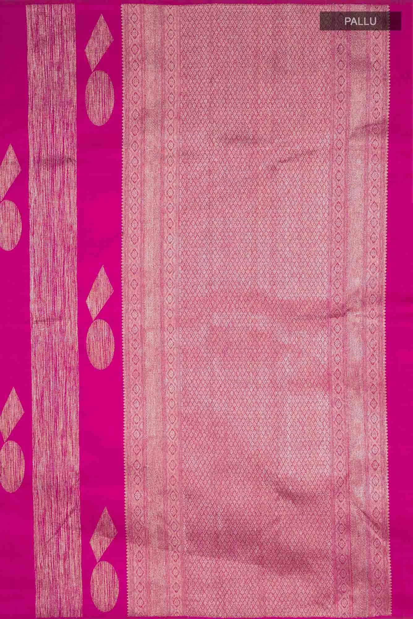 Purple Kanchipuram Silk Saree