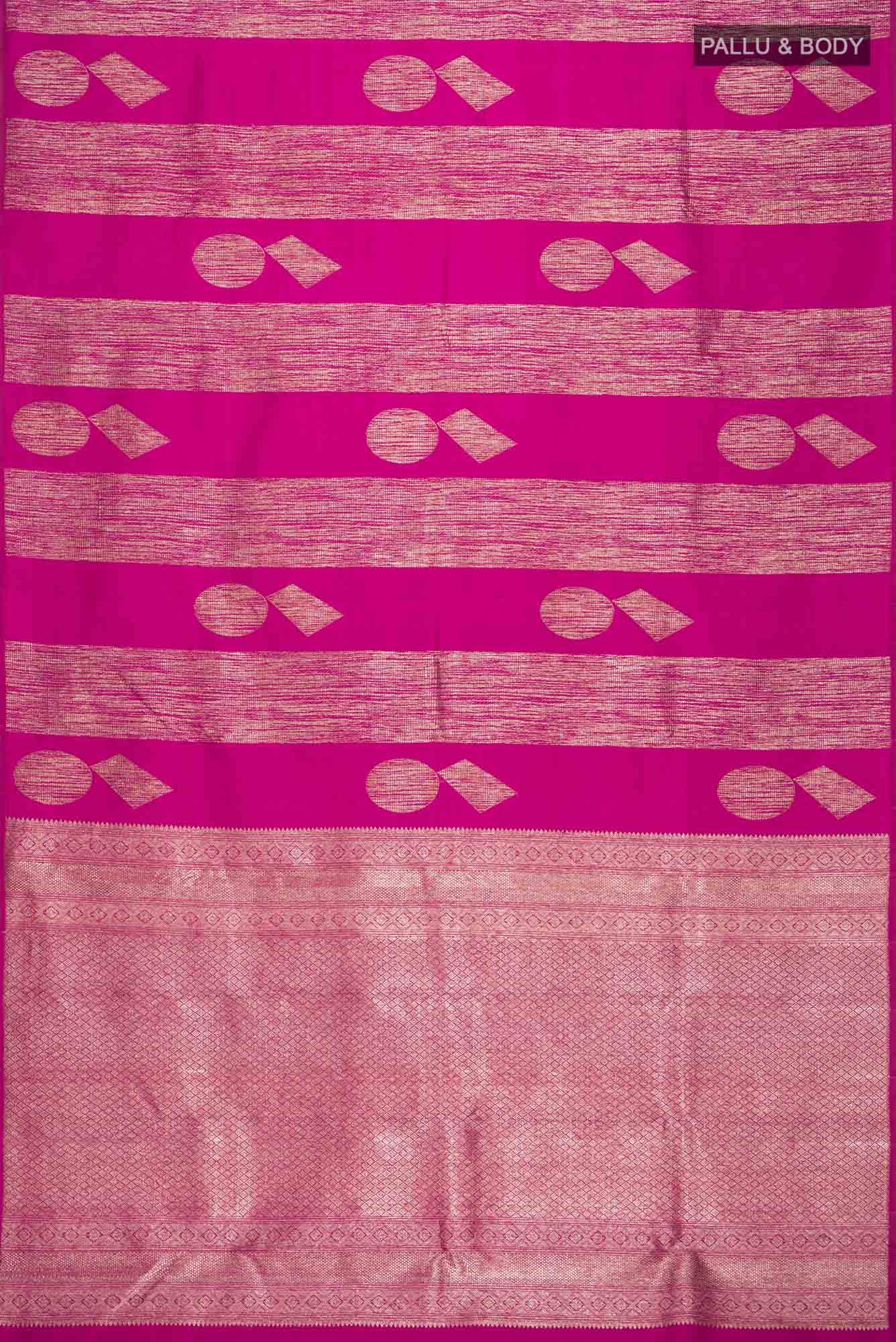 Purple Kanchipuram Silk Saree