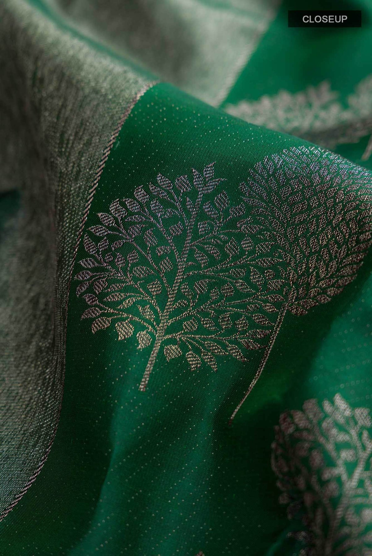 Green Kanjivaram Silk Saree