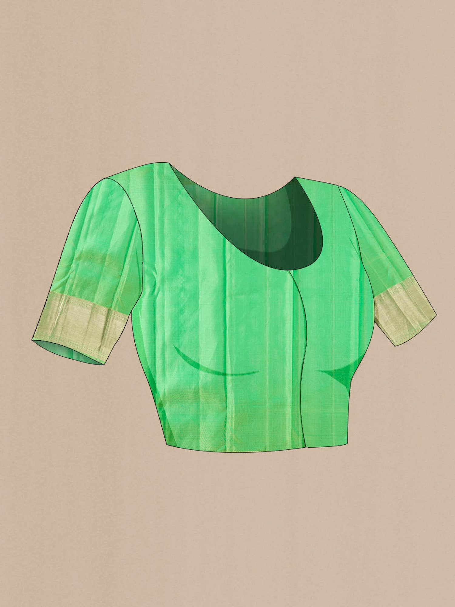 Green Kanchipuram Silk Saree
