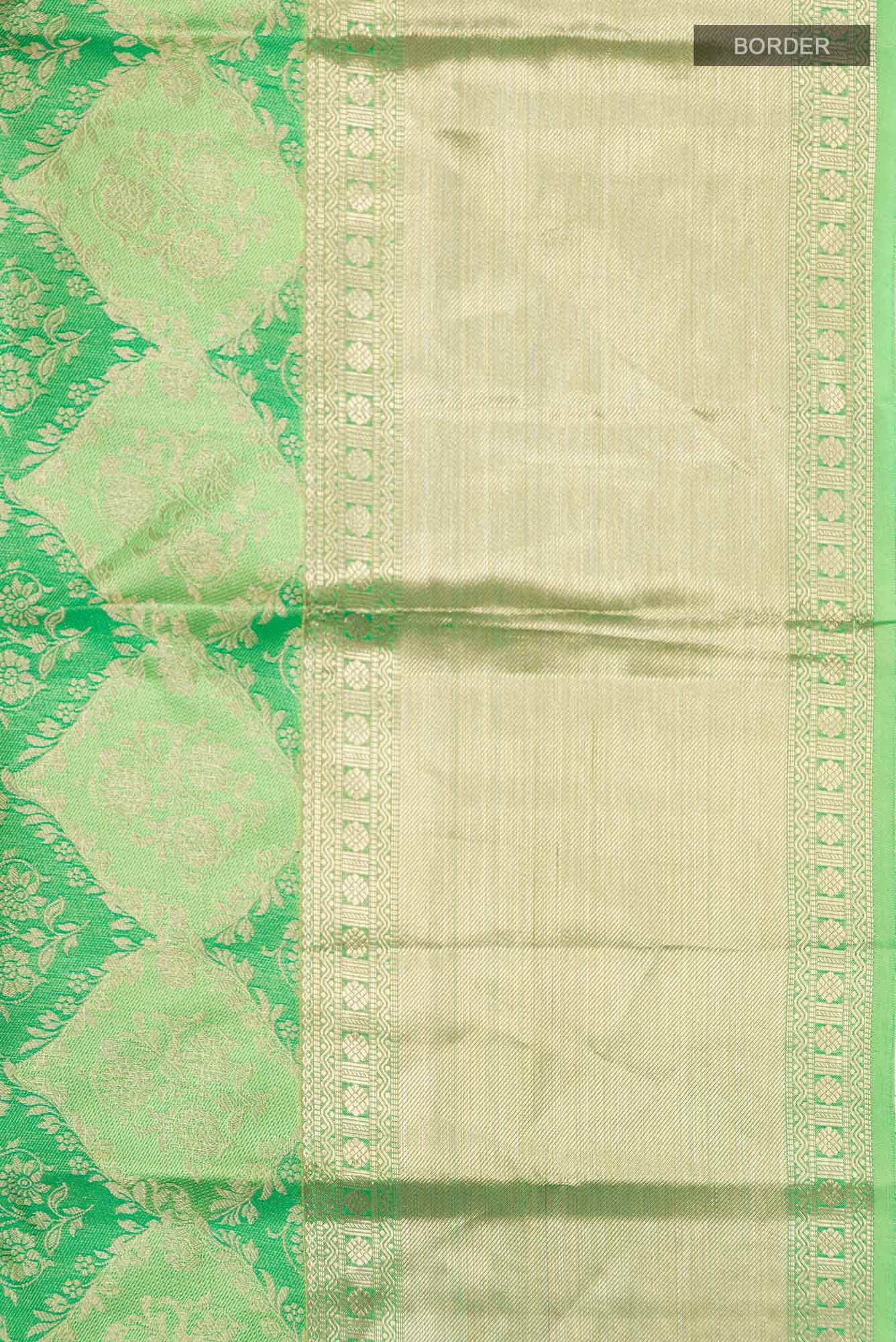 Green Kanchipuram Silk Saree