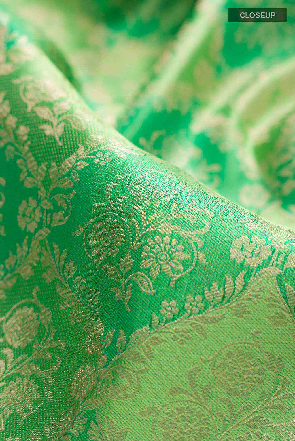 Green Kanchipuram Silk Saree