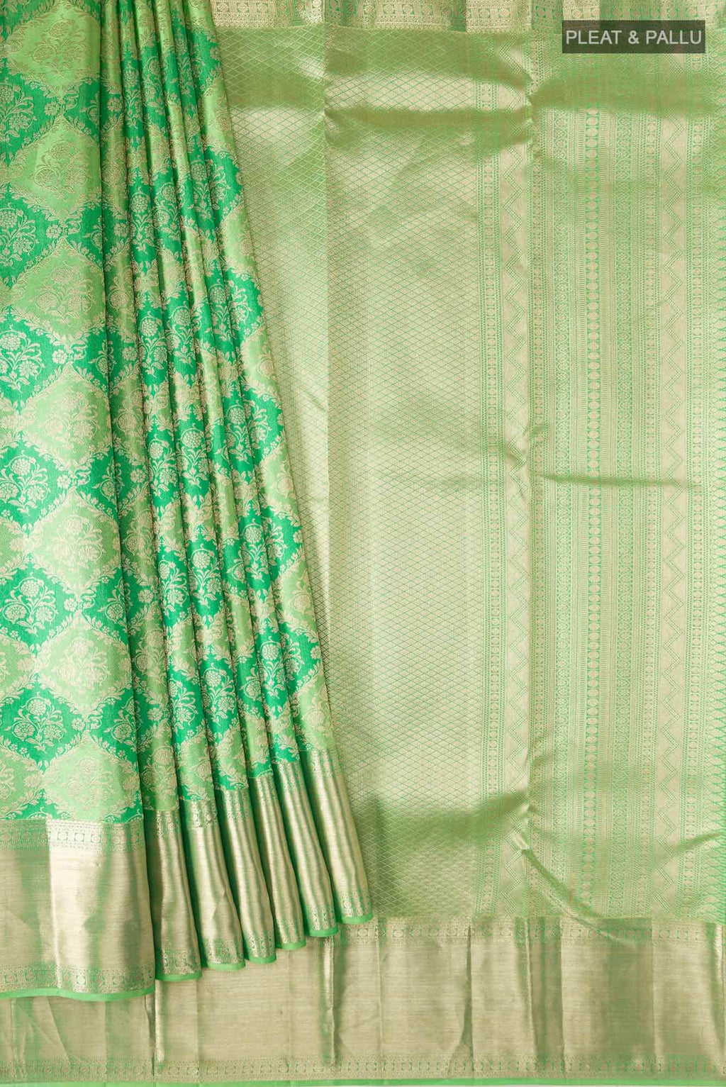 Green Kanchipuram Silk Saree