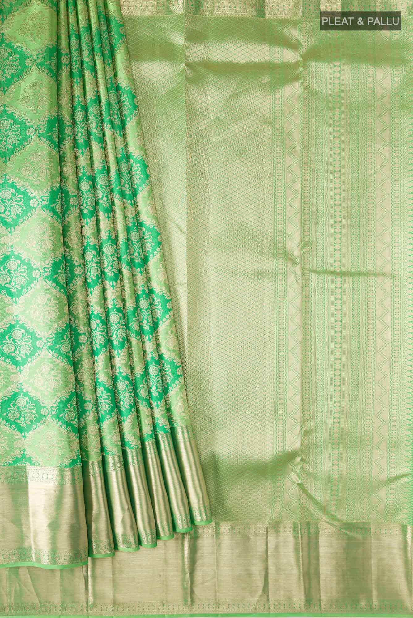 Green Kanchipuram Silk Saree