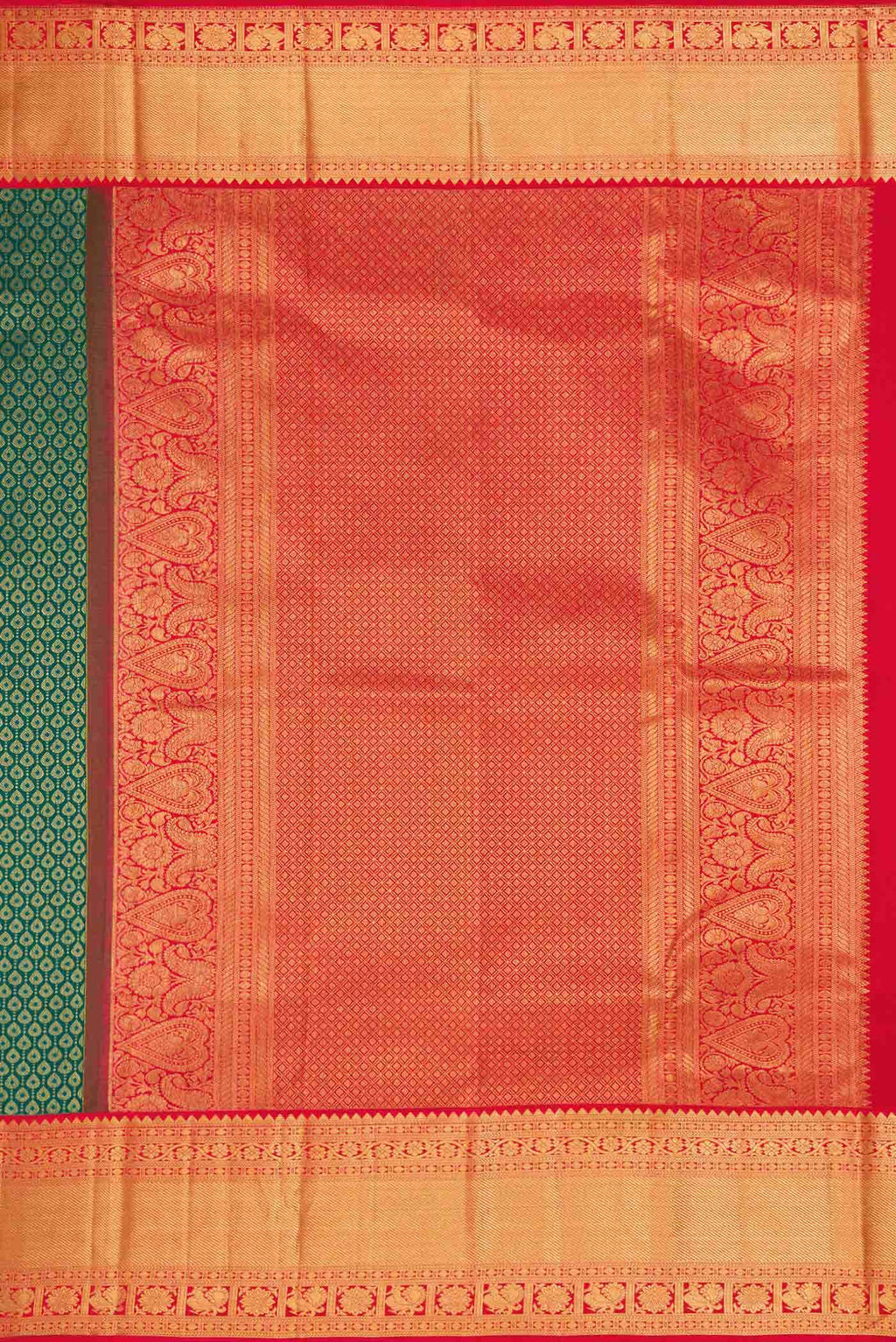 Green Kanchipuram Silk Saree