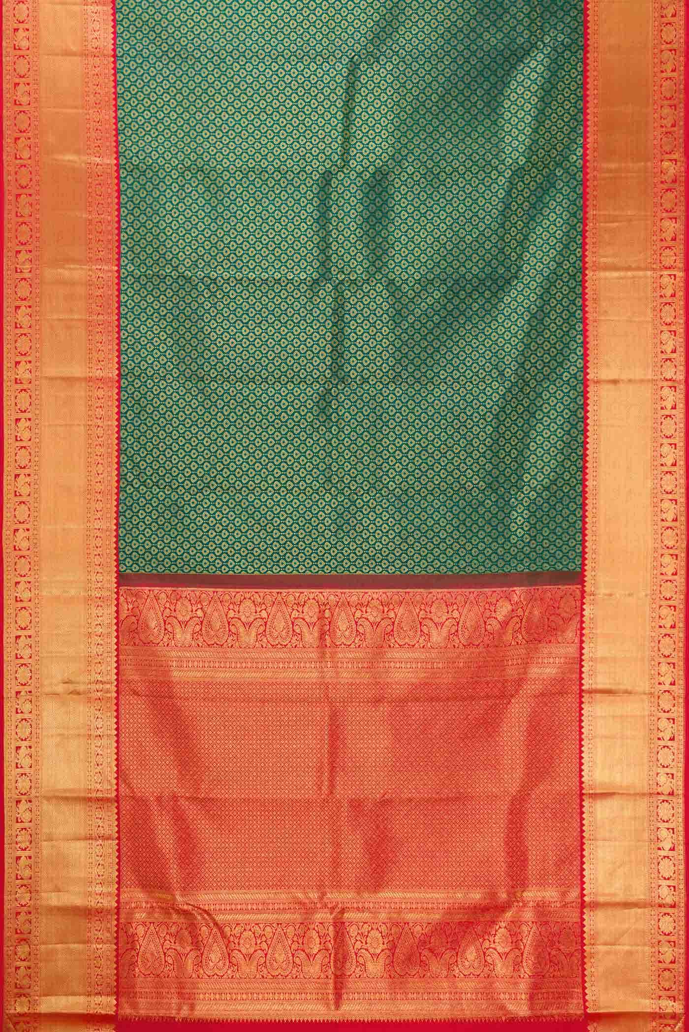 Green Kanchipuram Silk Saree