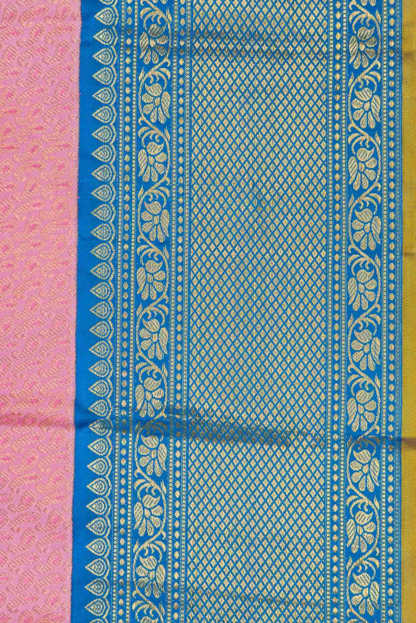 Lavender Kanchipuram Silk Saree