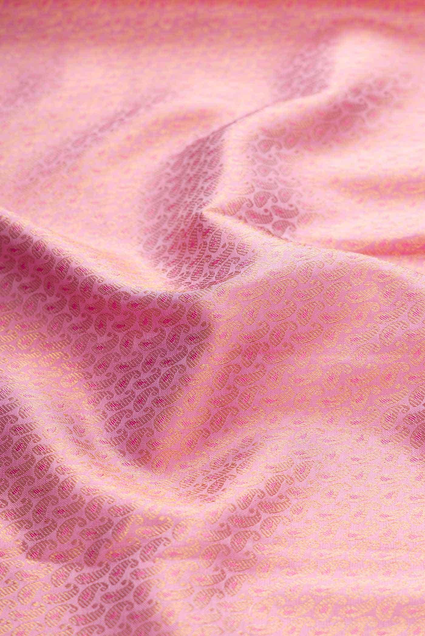 Lavender Kanchipuram Silk Saree