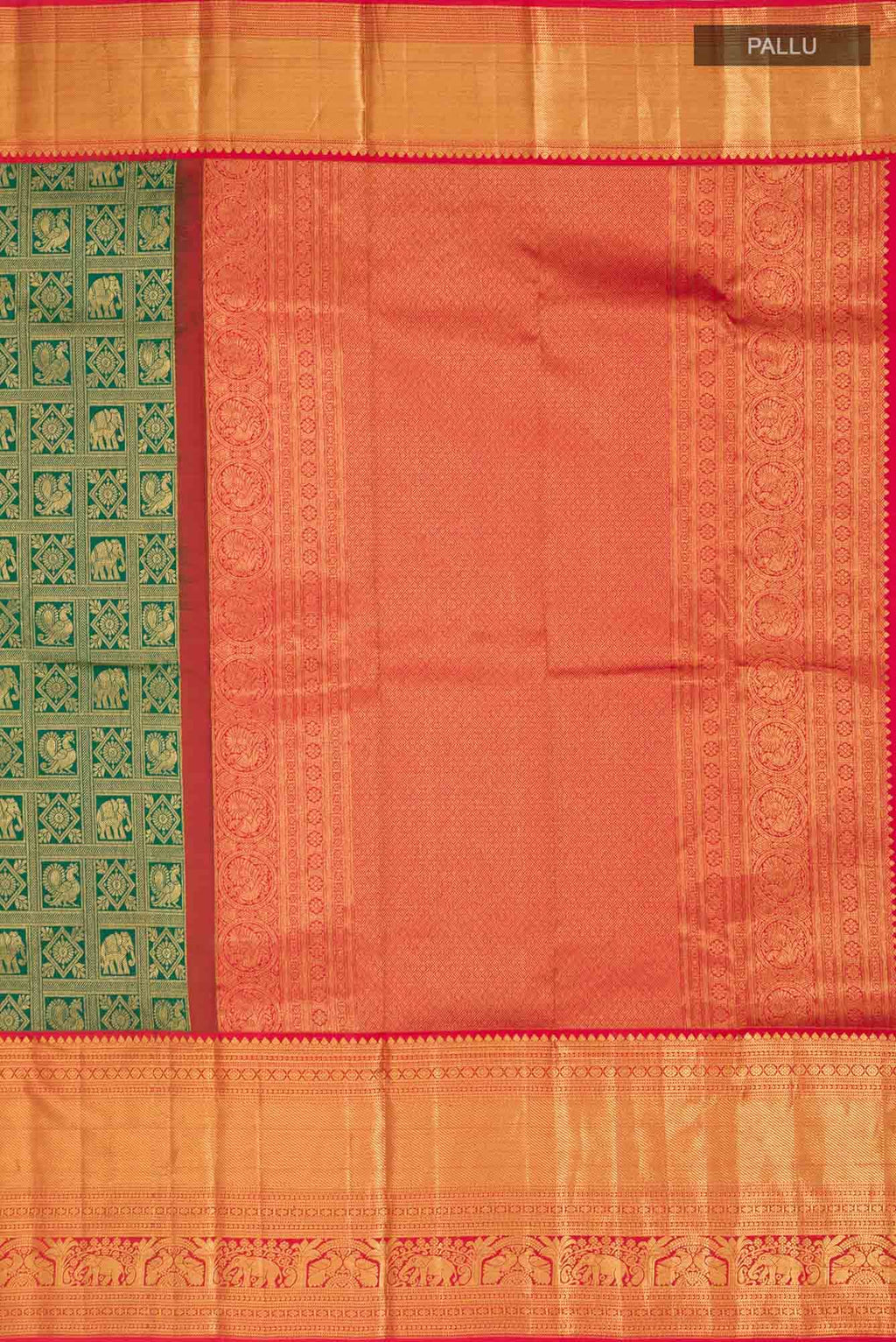 Green Kanchipuram Silk Saree