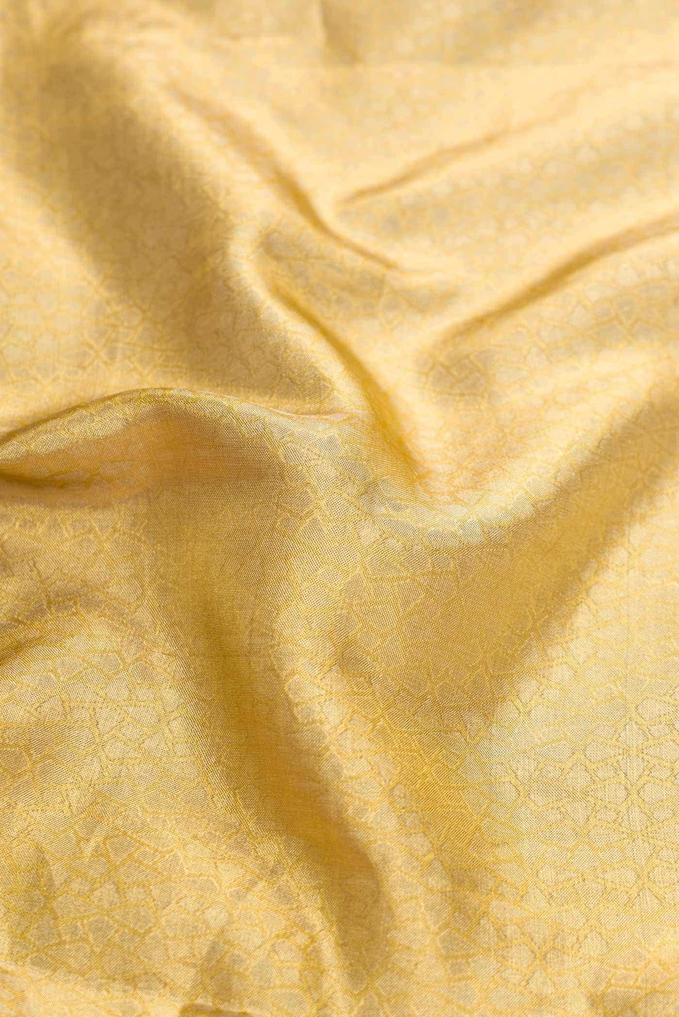 Gold Kanchipuram Tissue Silk Saree