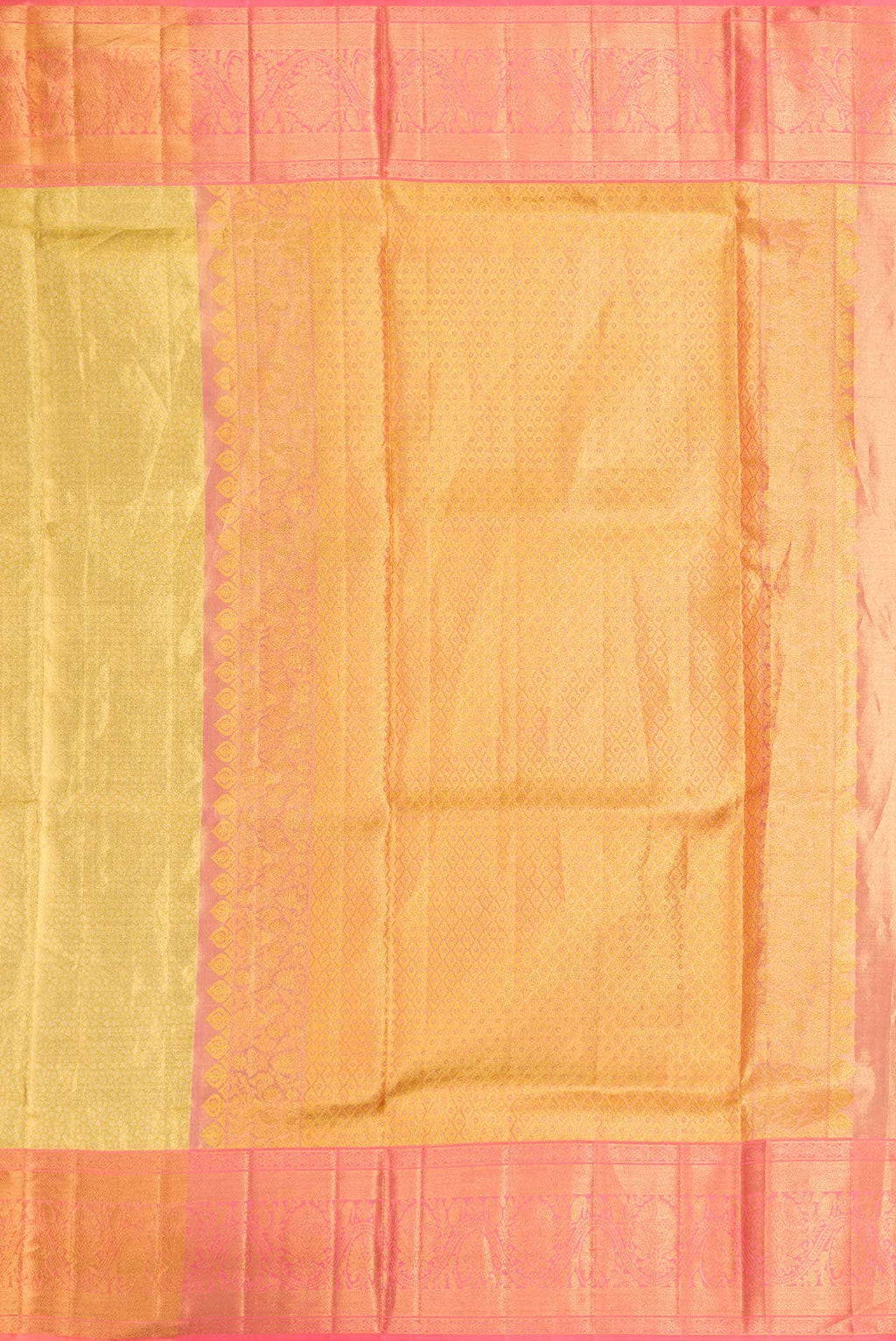 Gold Kanchipuram Tissue Silk Saree