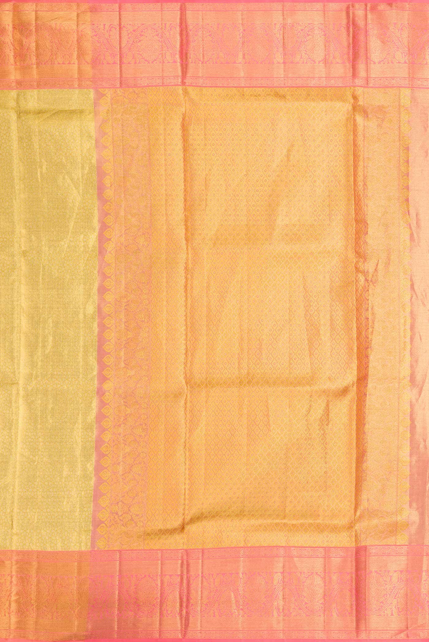 Gold Kanchipuram Tissue Silk Saree