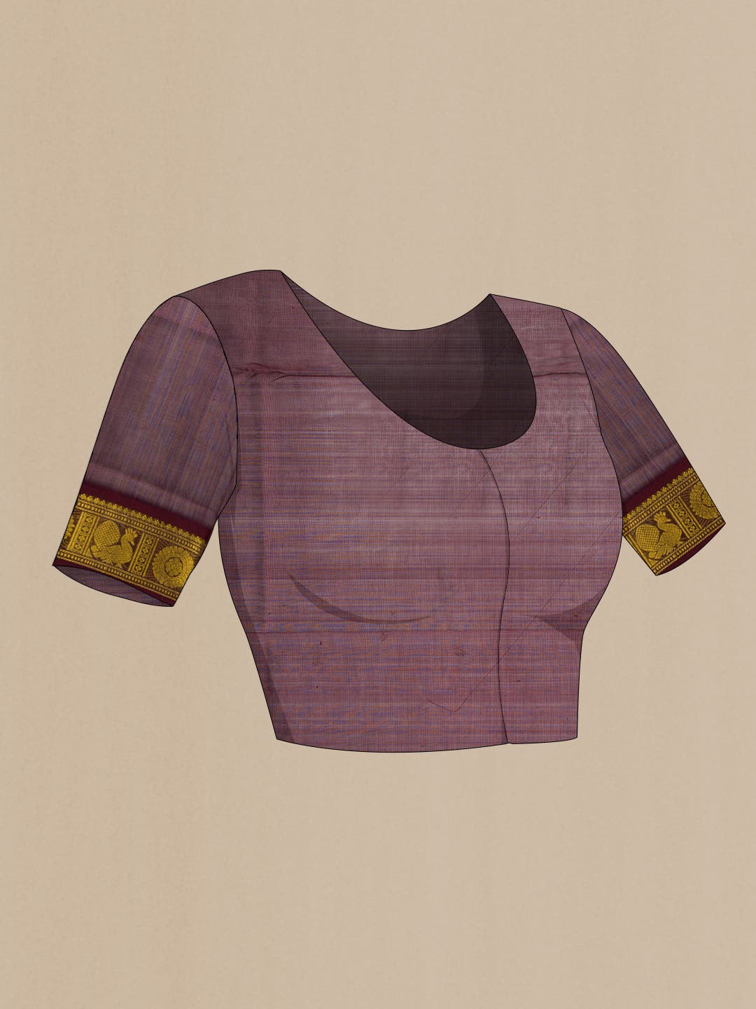 Parrot Green Dual Tone Silk Cotton Saree