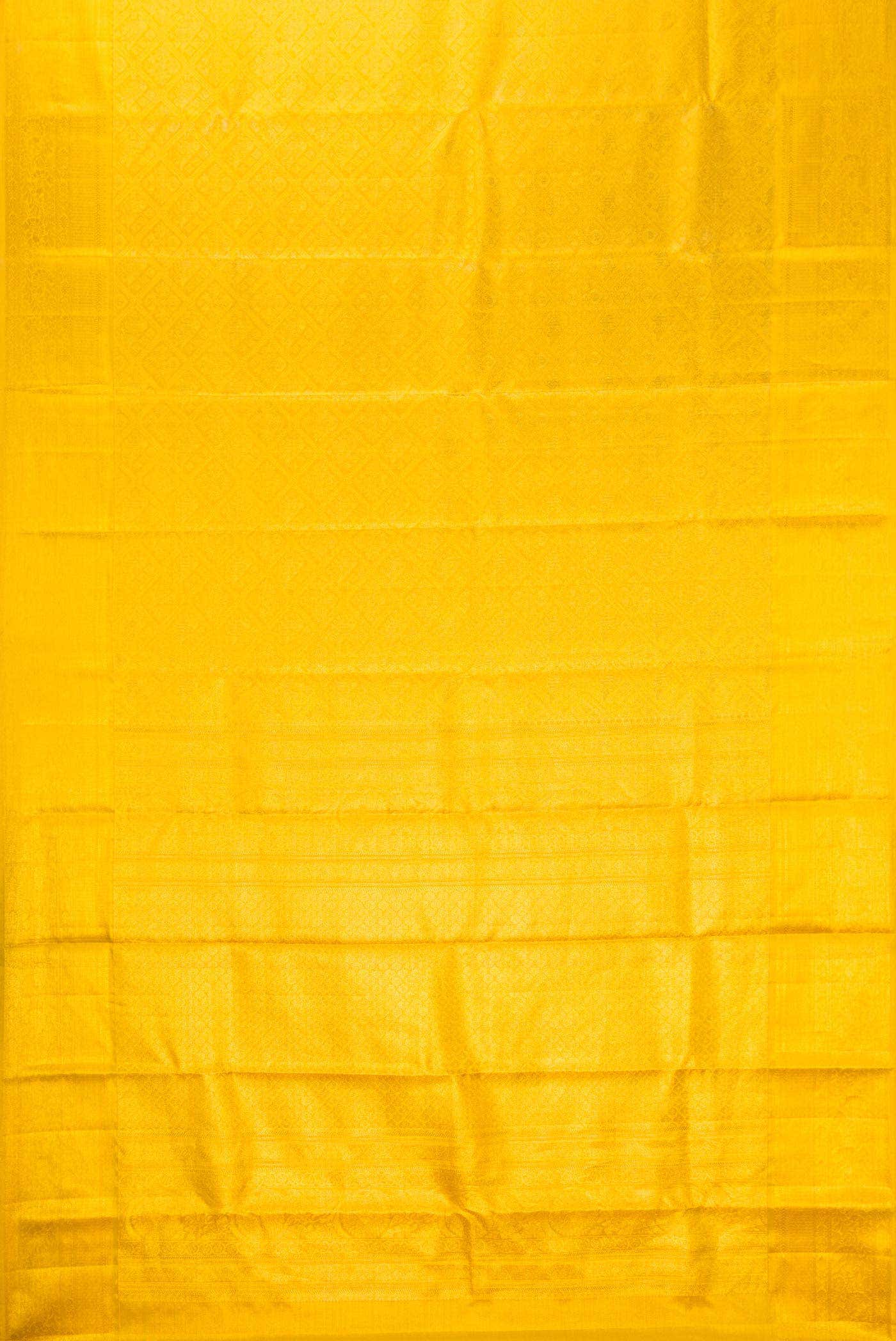 Gold Dual Tone Kanchipuram Tissue Silk Saree