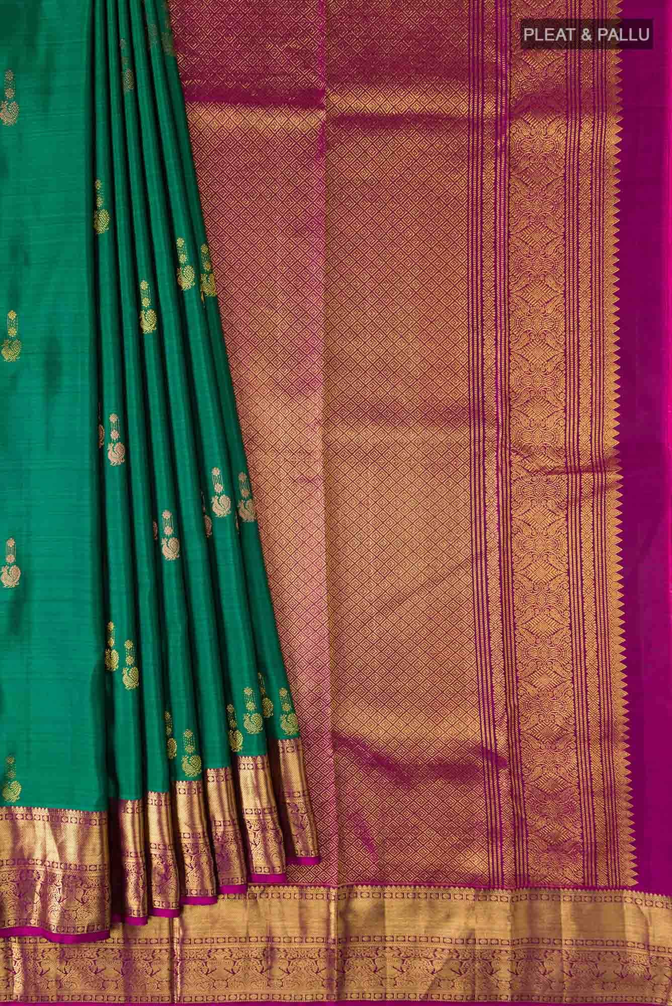 Green Kanchipuram Silk Saree