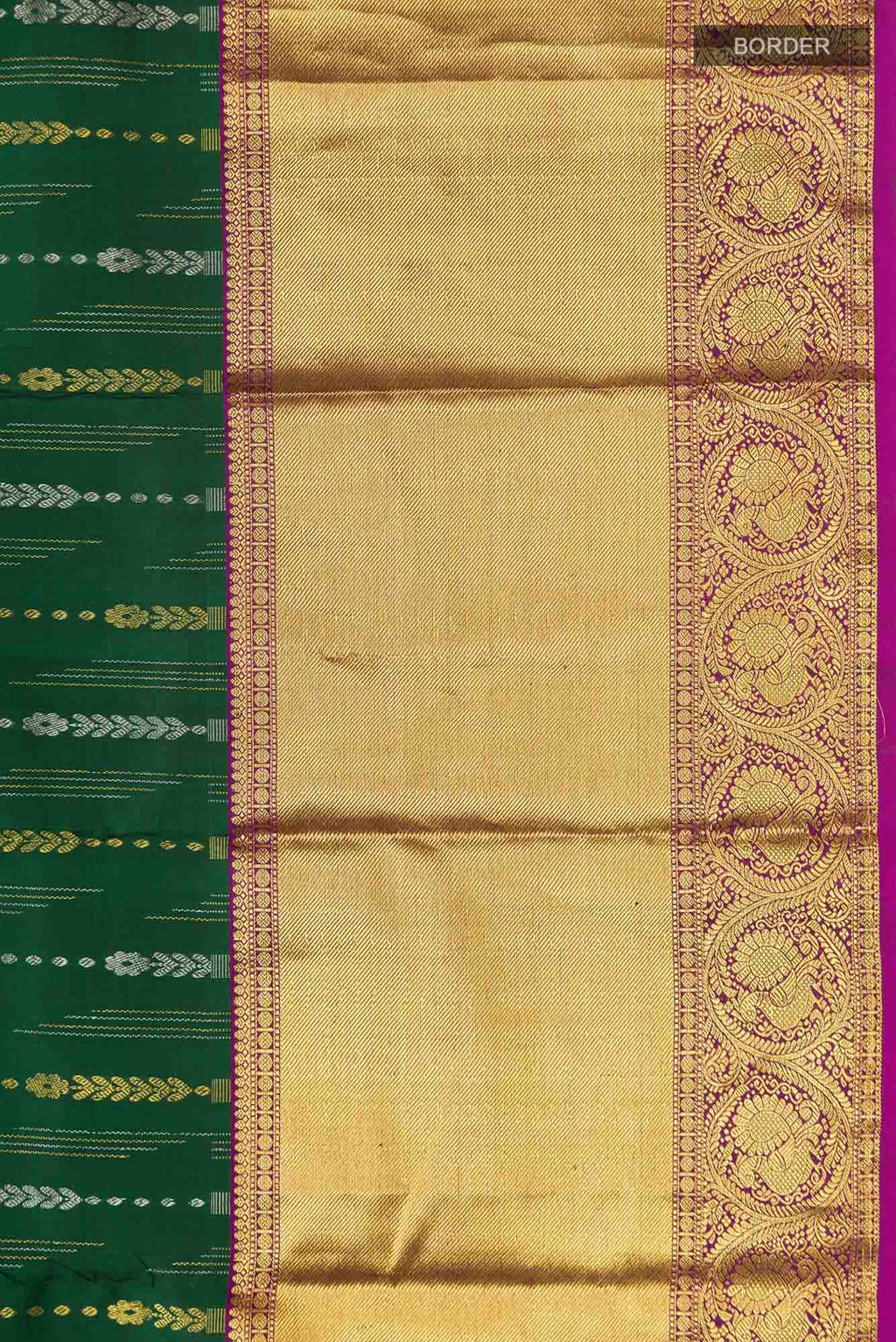 Green Kanchipuram Silk Saree