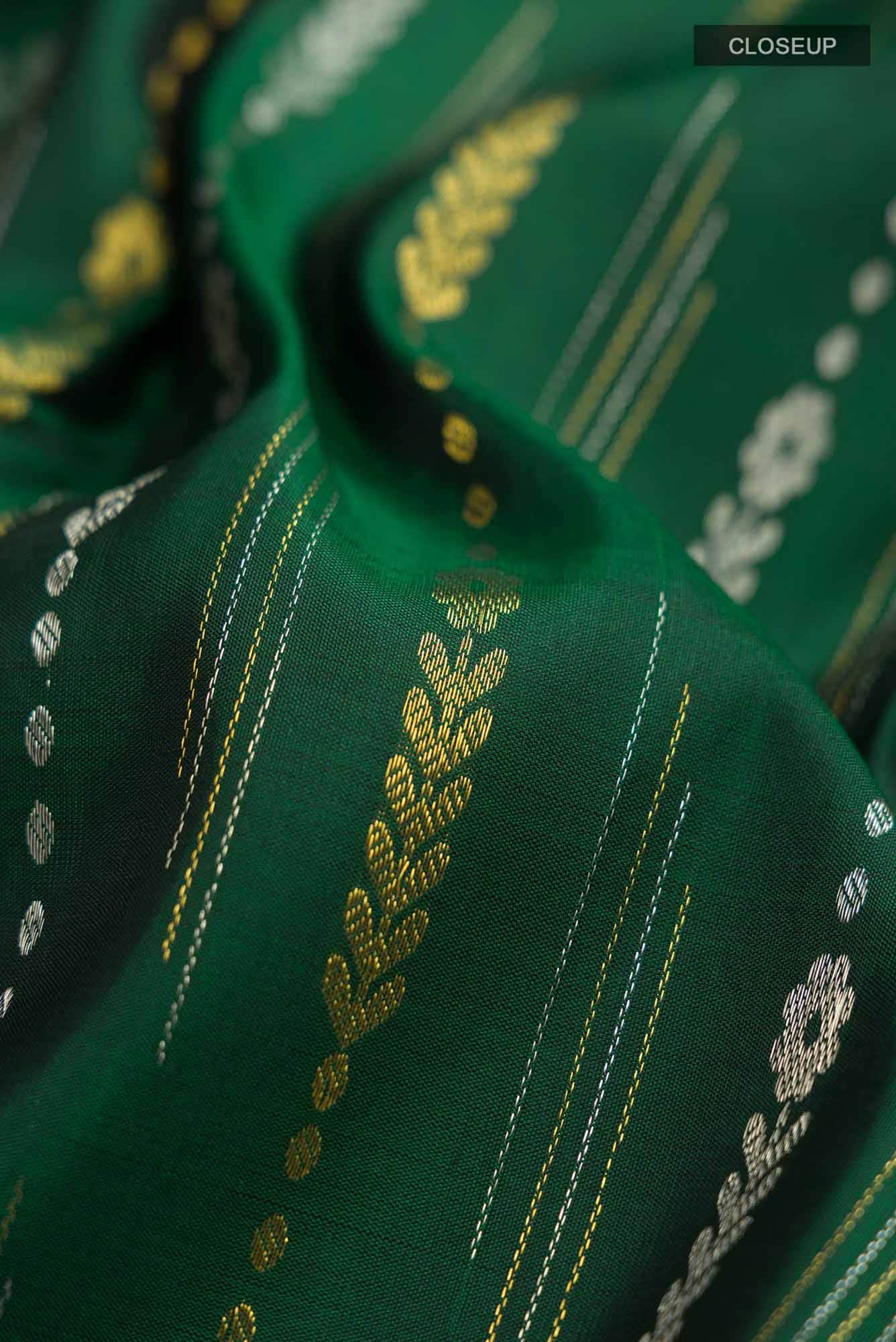 Green Kanchipuram Silk Saree