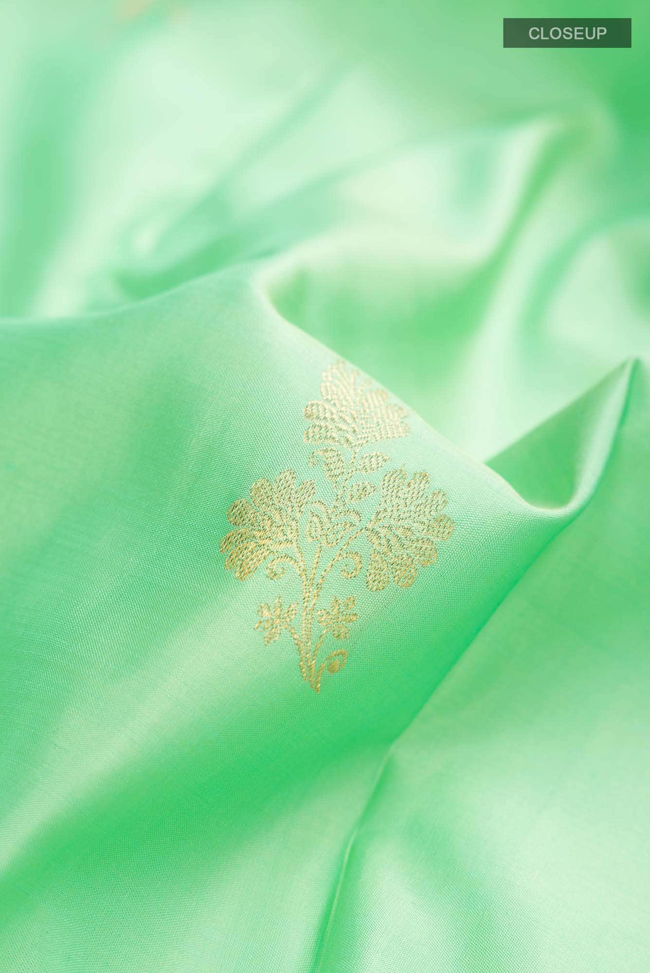 Green Kanchipuram Silk Saree