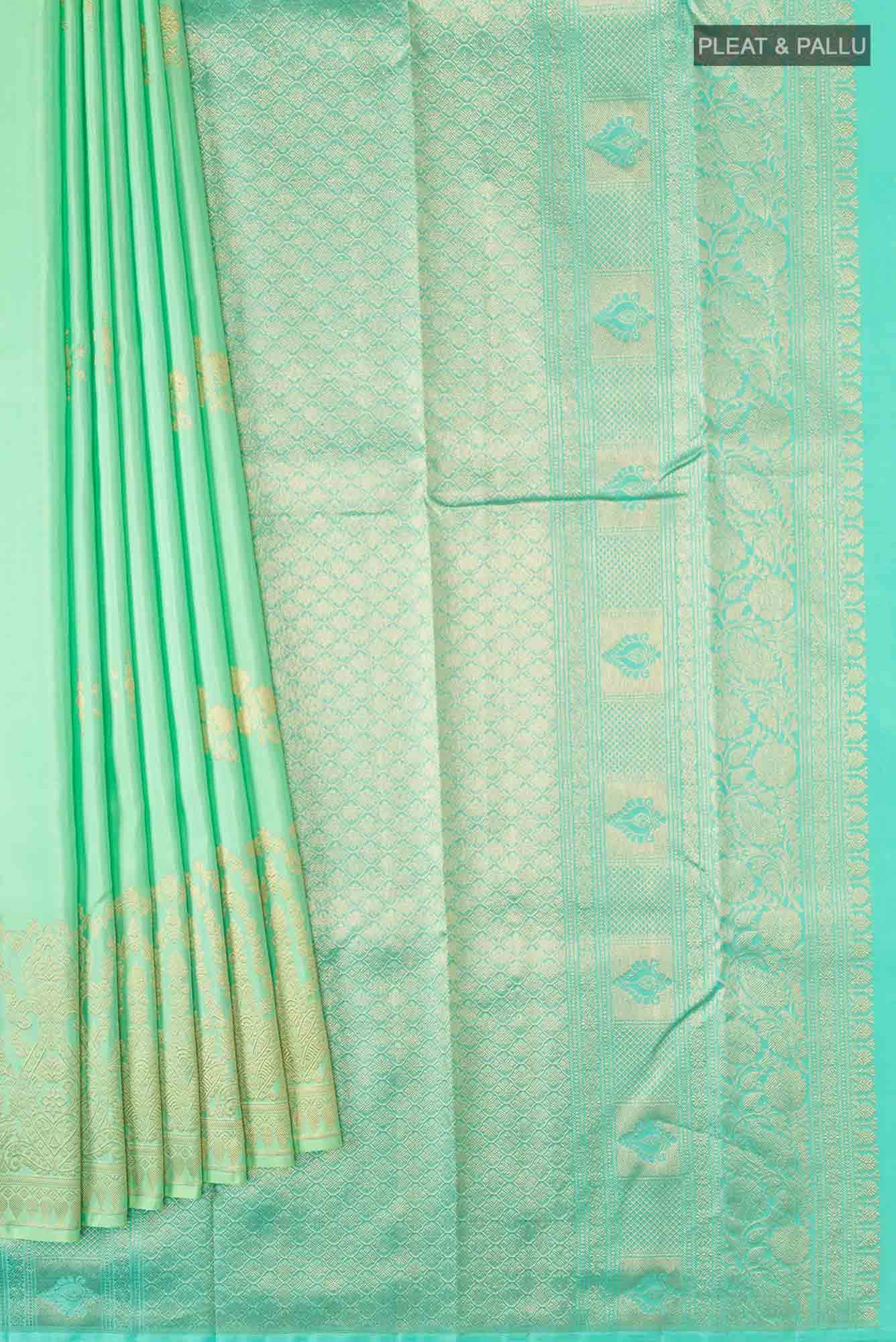 Green Kanchipuram Silk Saree