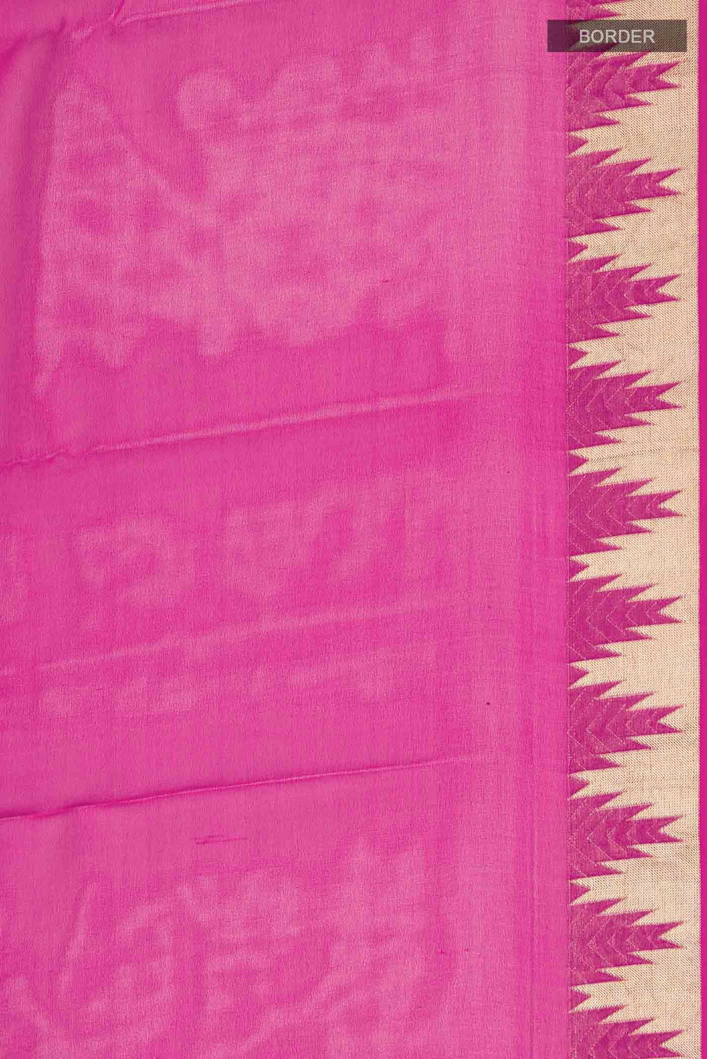 Pink Mysore Chiffon Saree