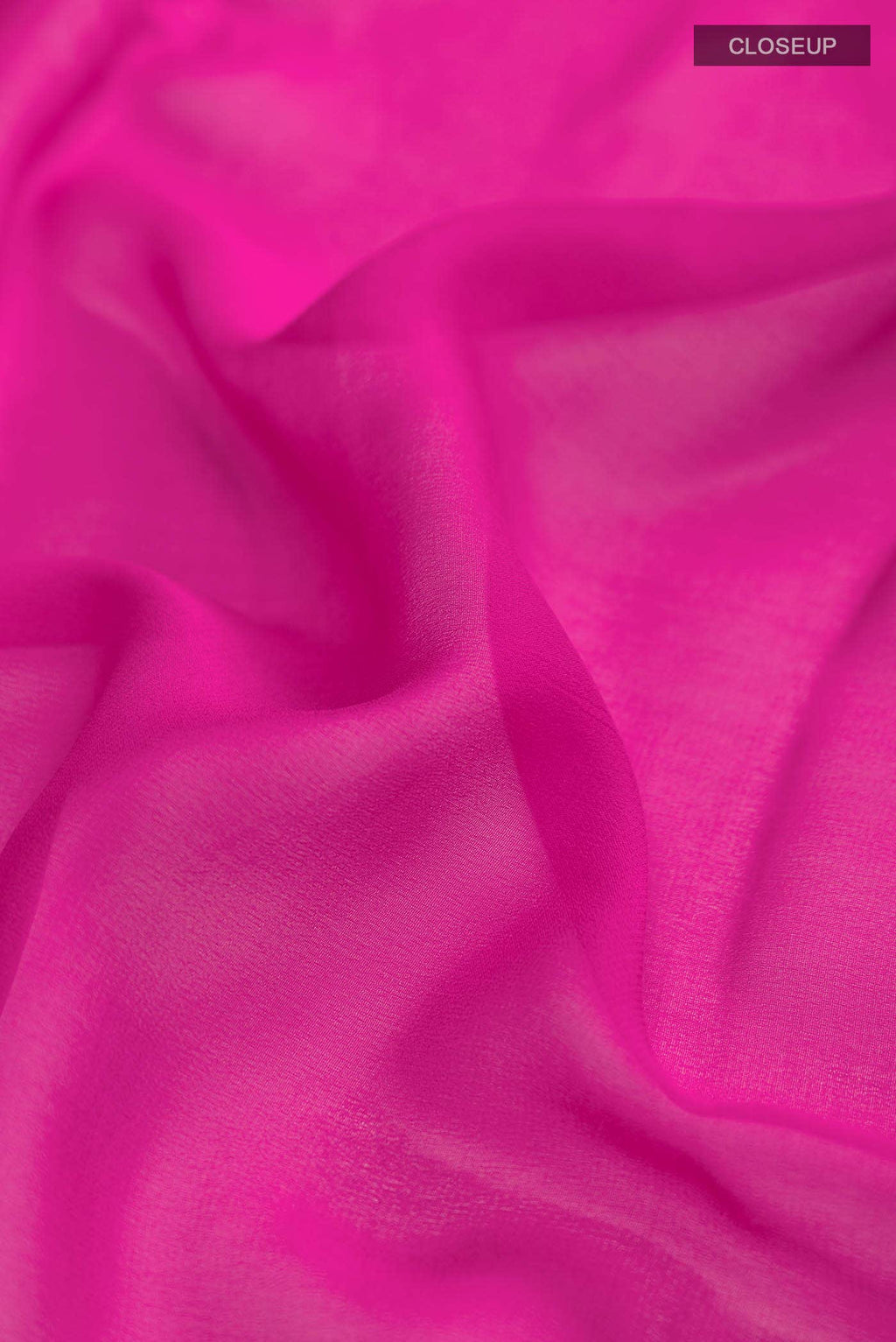 Pink Mysore Chiffon Saree