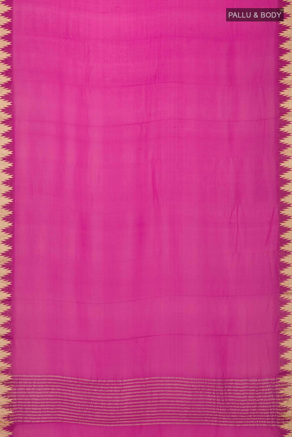 Pink Mysore Chiffon Saree