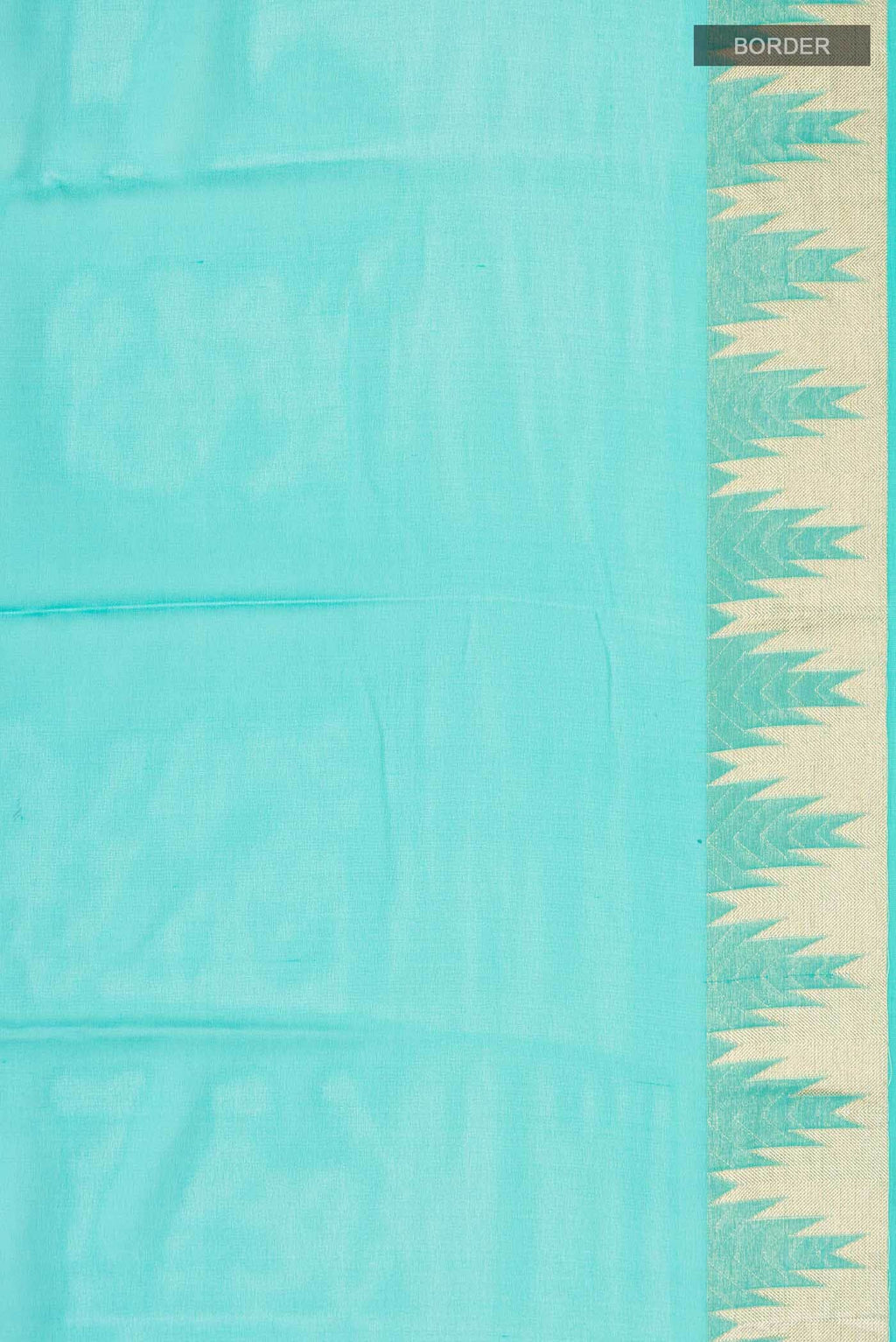 Turquoise Mysore Georgette Saree