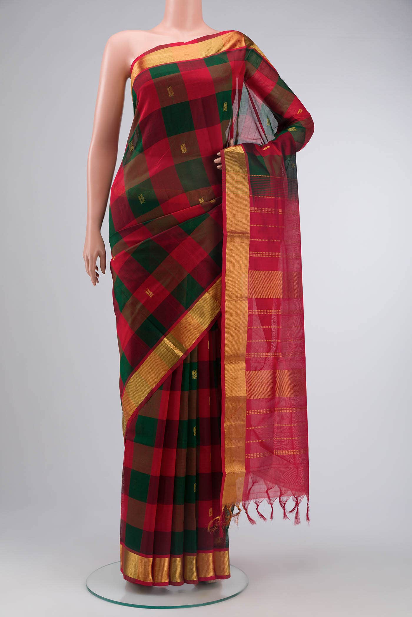 Multi Silk Cotton Saree