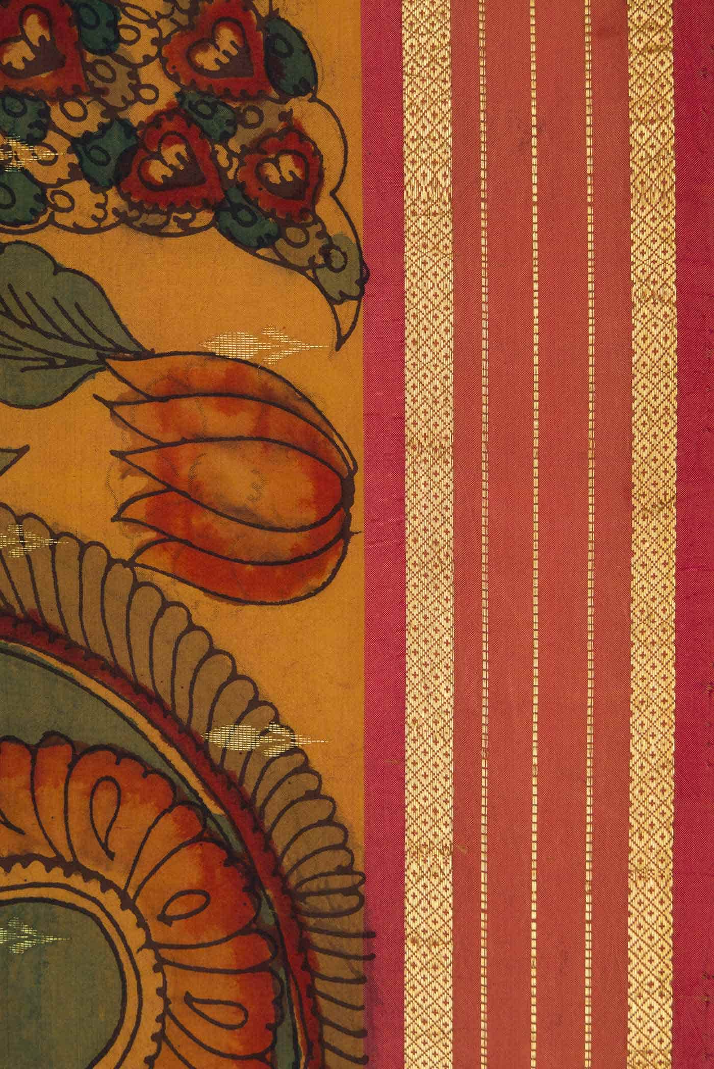 Multi Kanchipuram Silk Saree