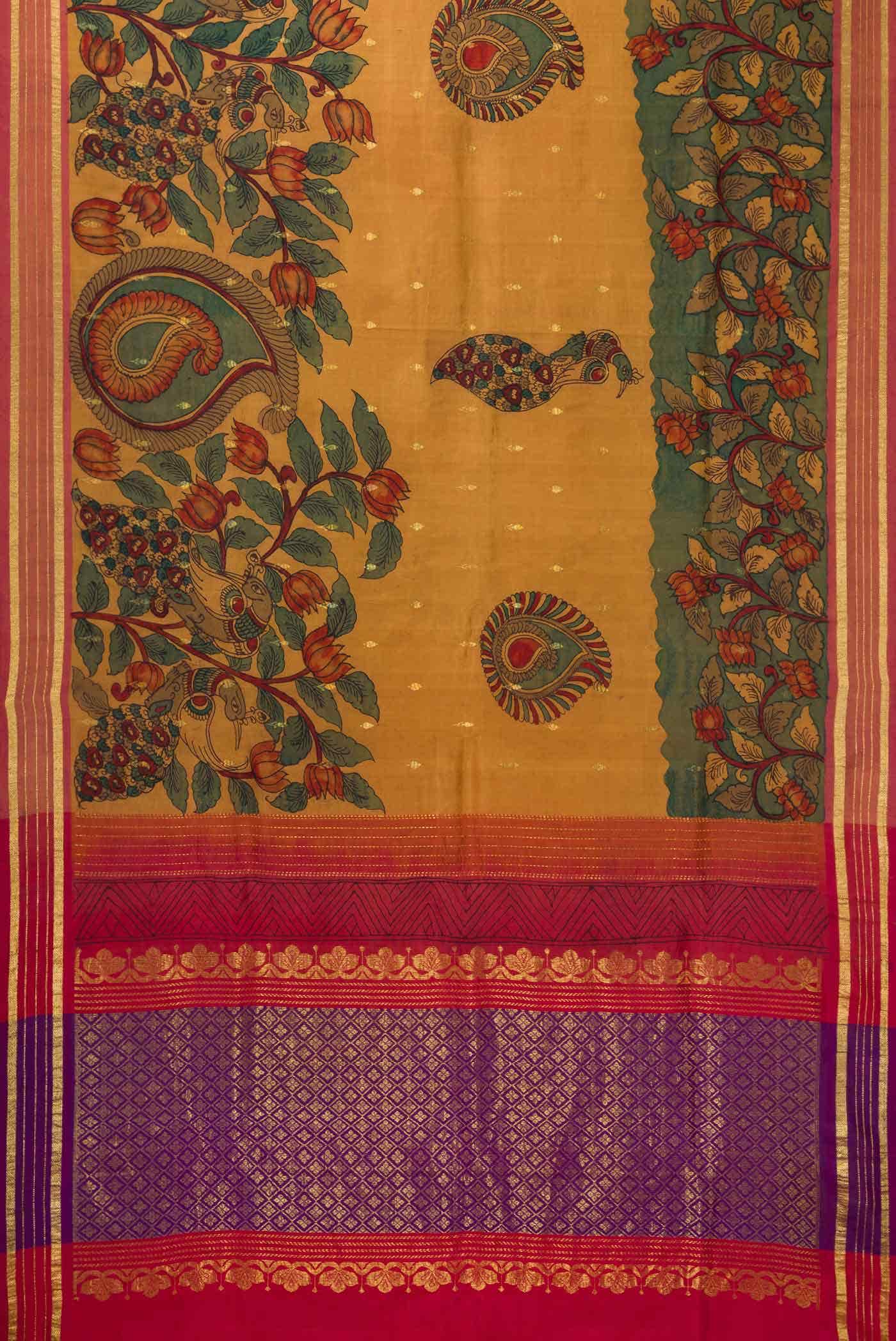 Multi Kanchipuram Silk Saree